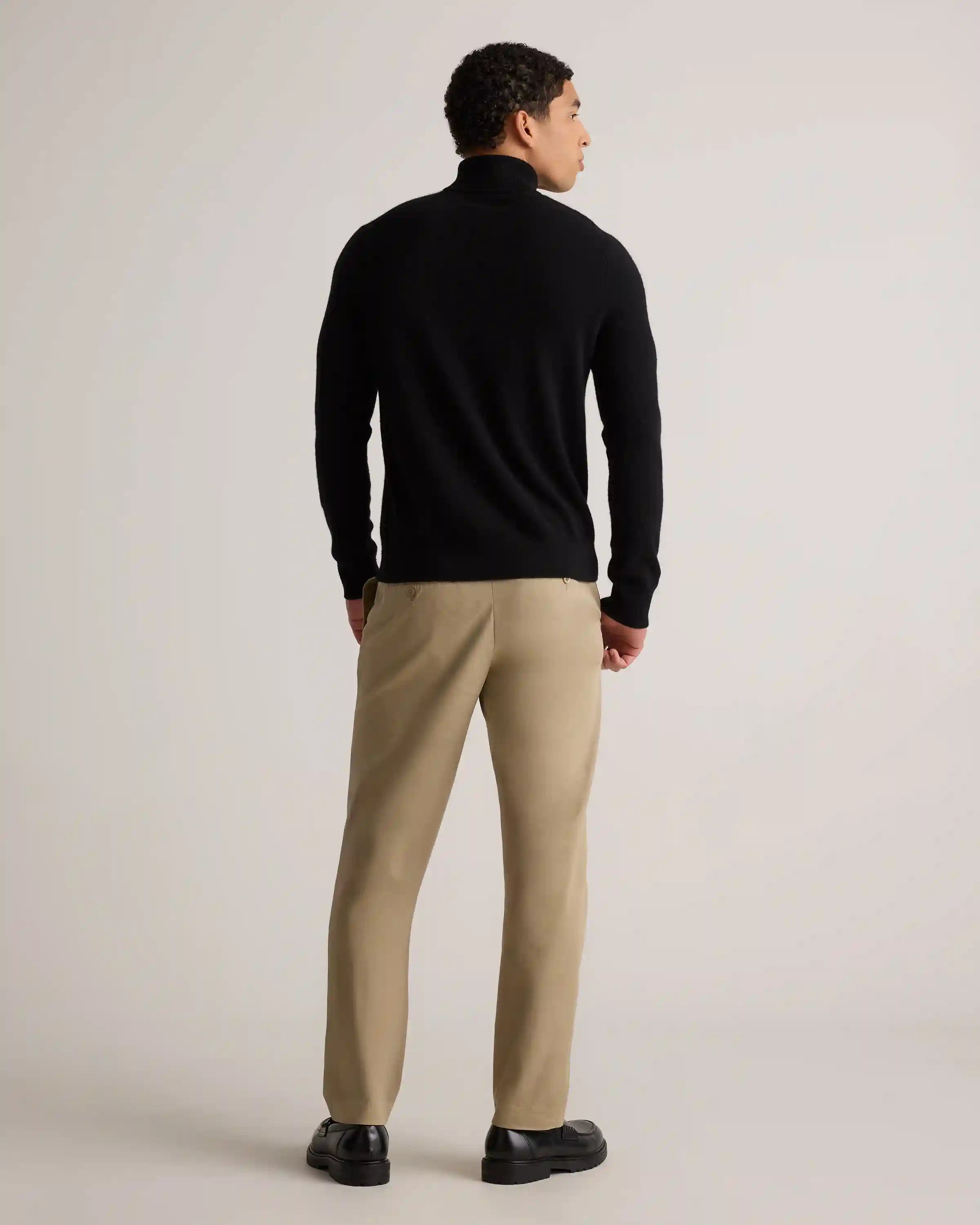 Mongolian Cashmere Turtleneck Sweater