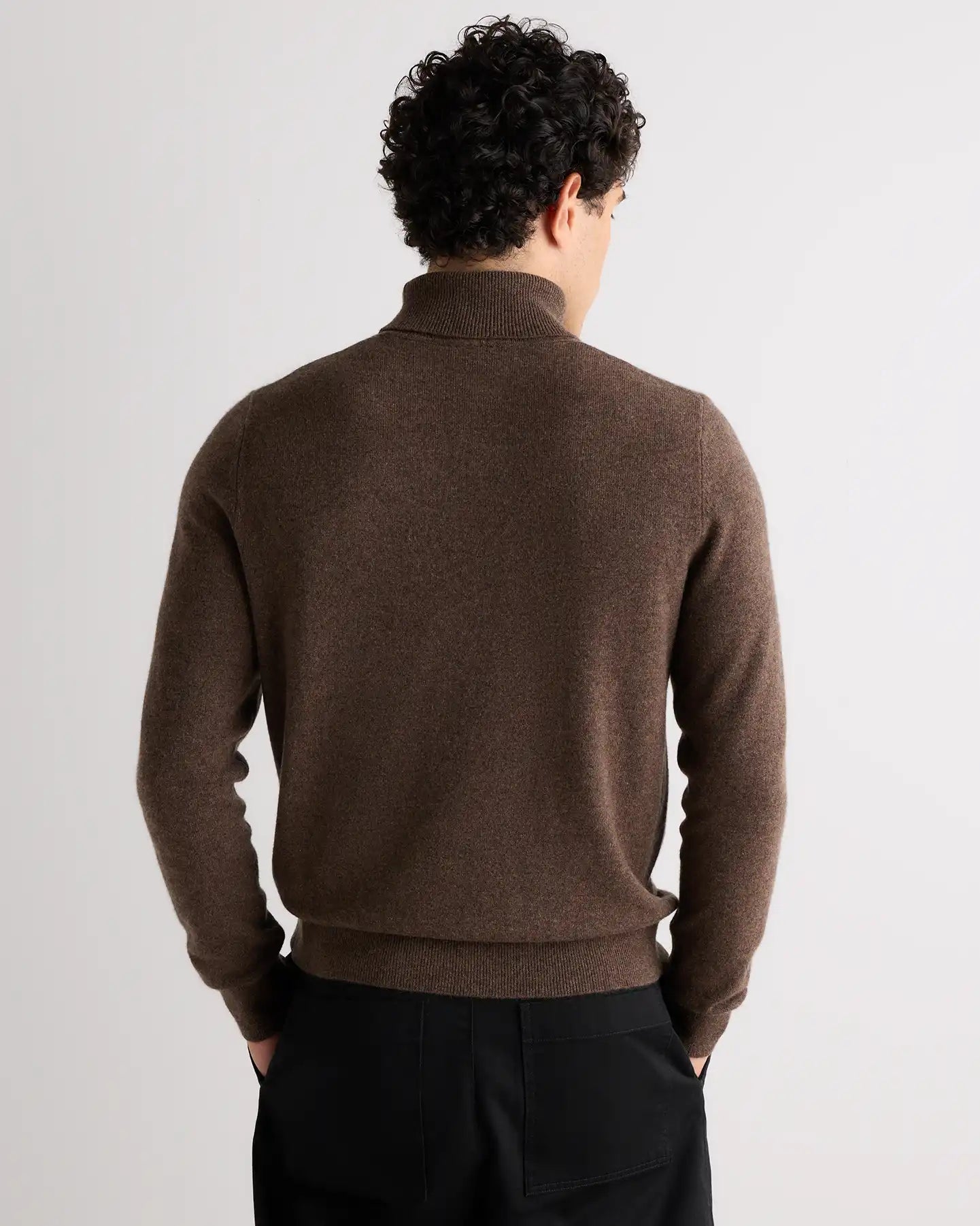 Mongolian Cashmere Turtleneck Sweater
