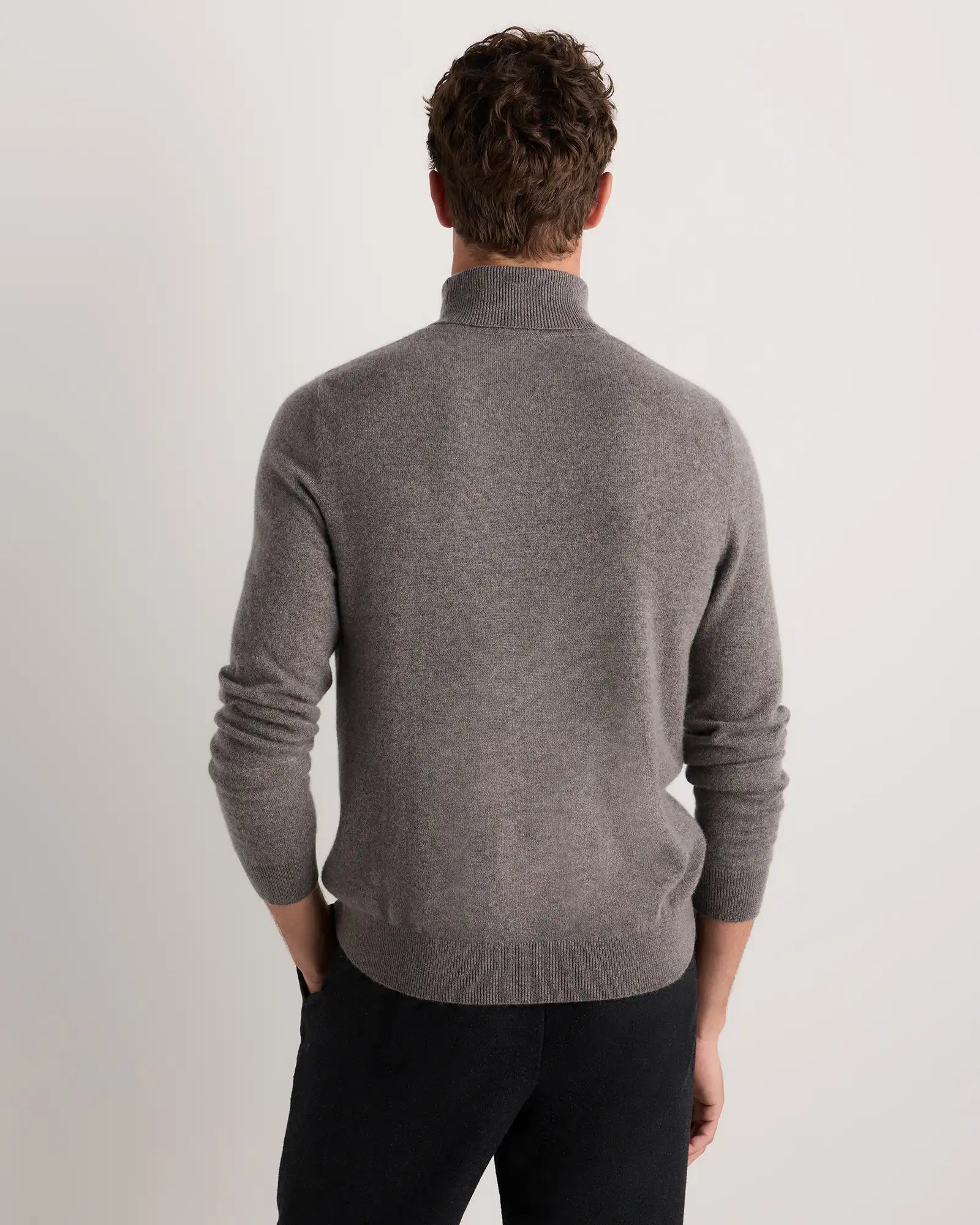 Mongolian Cashmere Turtleneck Sweater