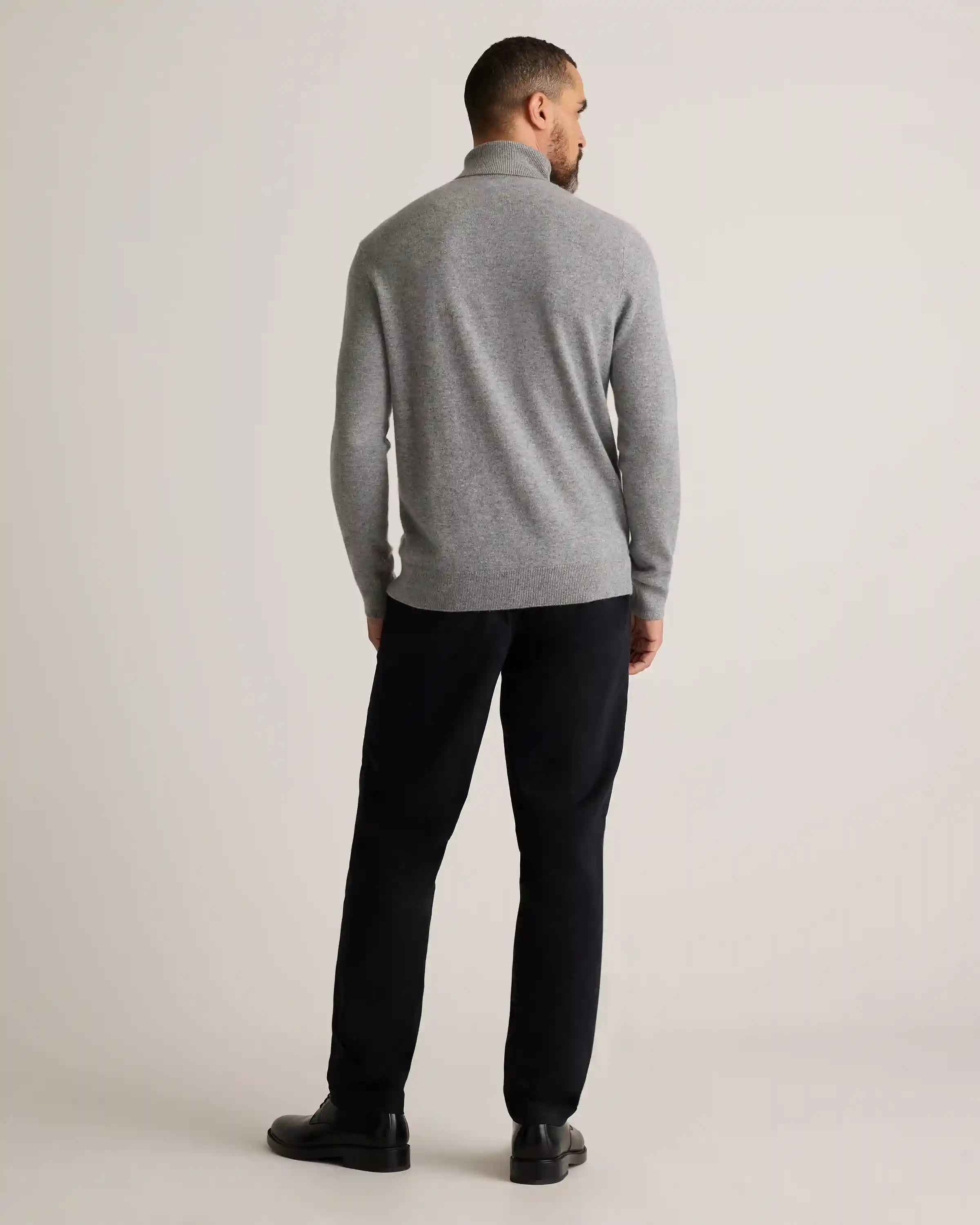 Mongolian Cashmere Turtleneck Sweater