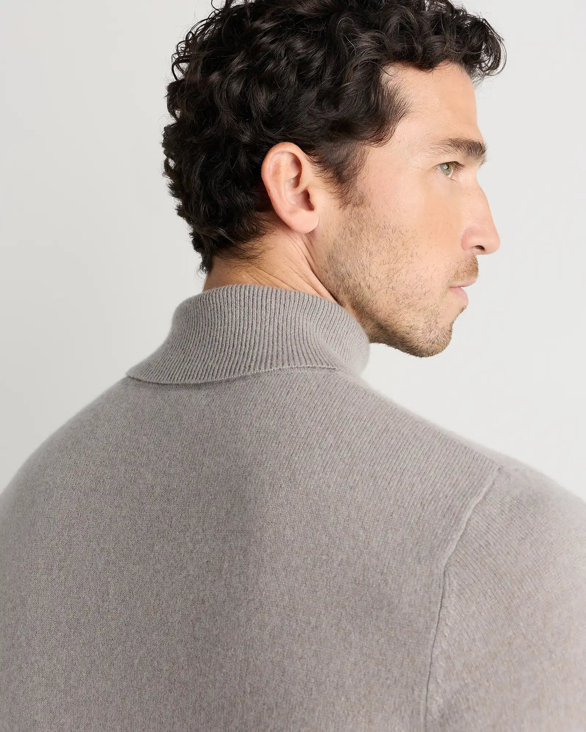 Mongolian Cashmere Turtleneck Sweater