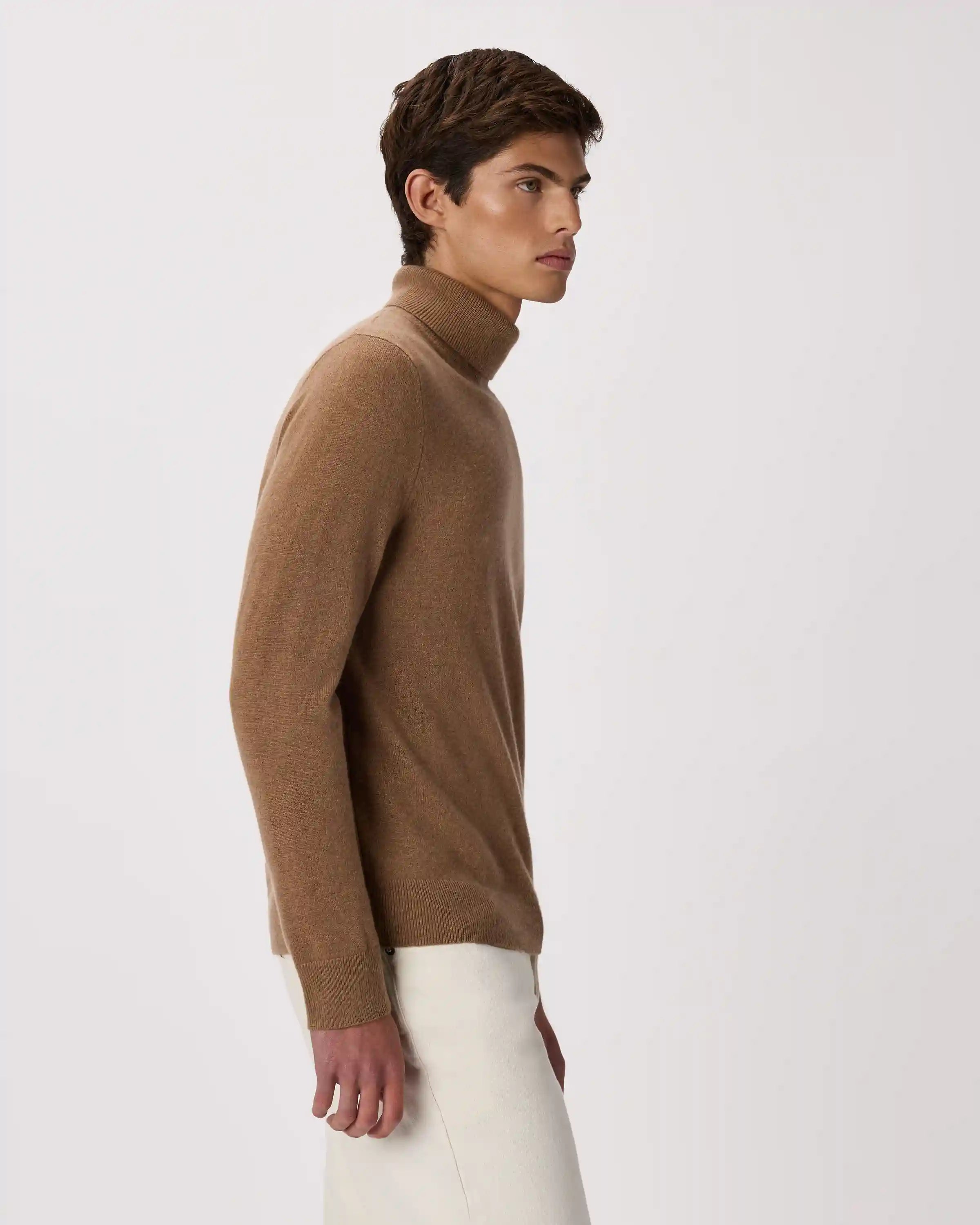 Mongolian Cashmere Turtleneck Sweater