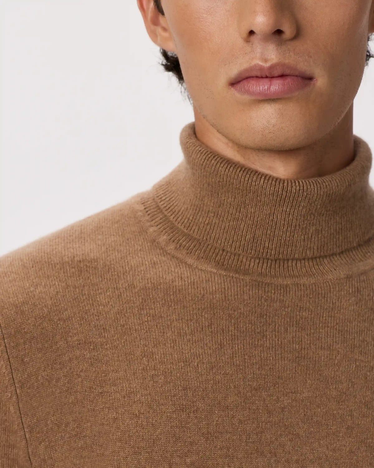 Mongolian Cashmere Turtleneck Sweater