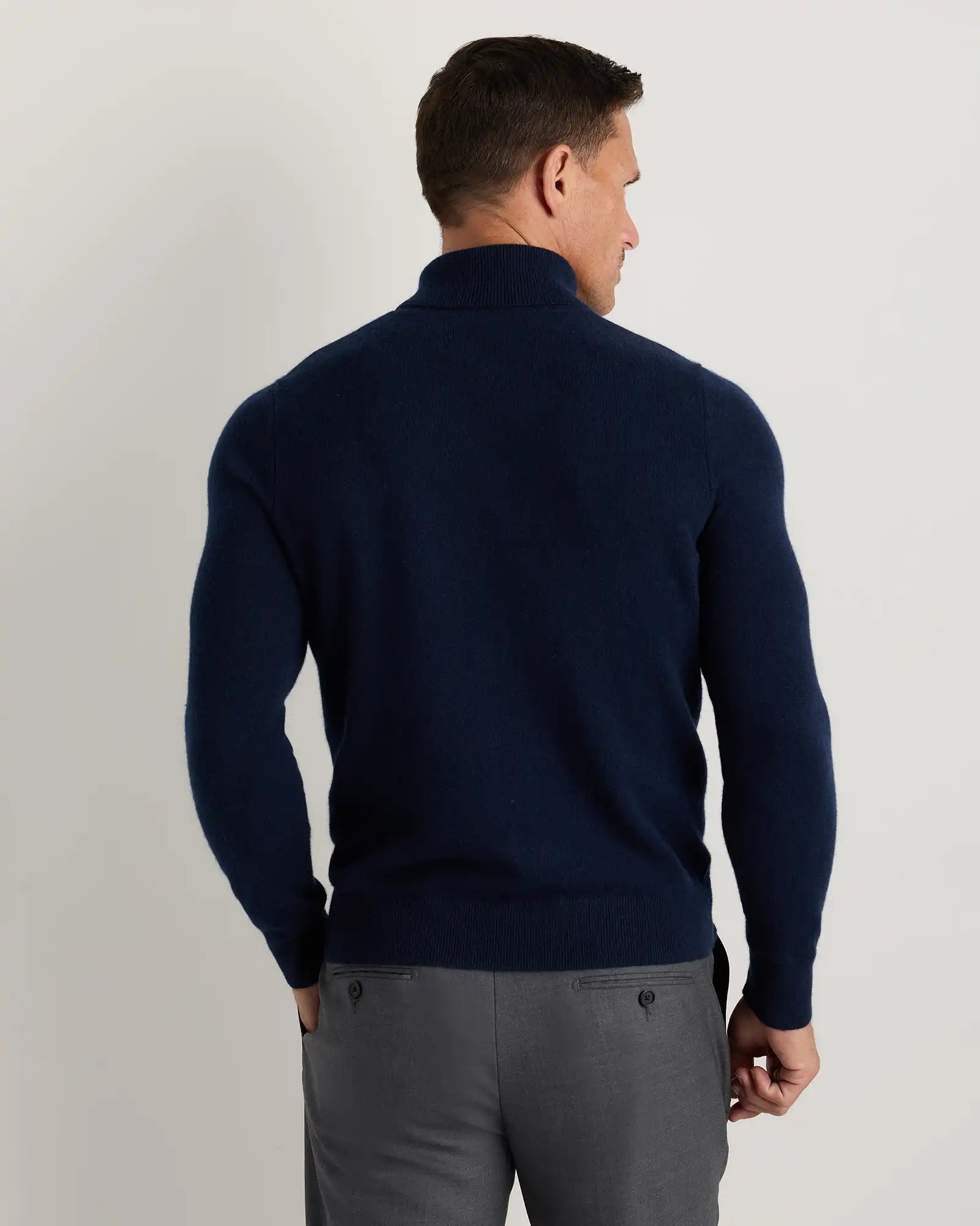 Mongolian Cashmere Turtleneck Sweater