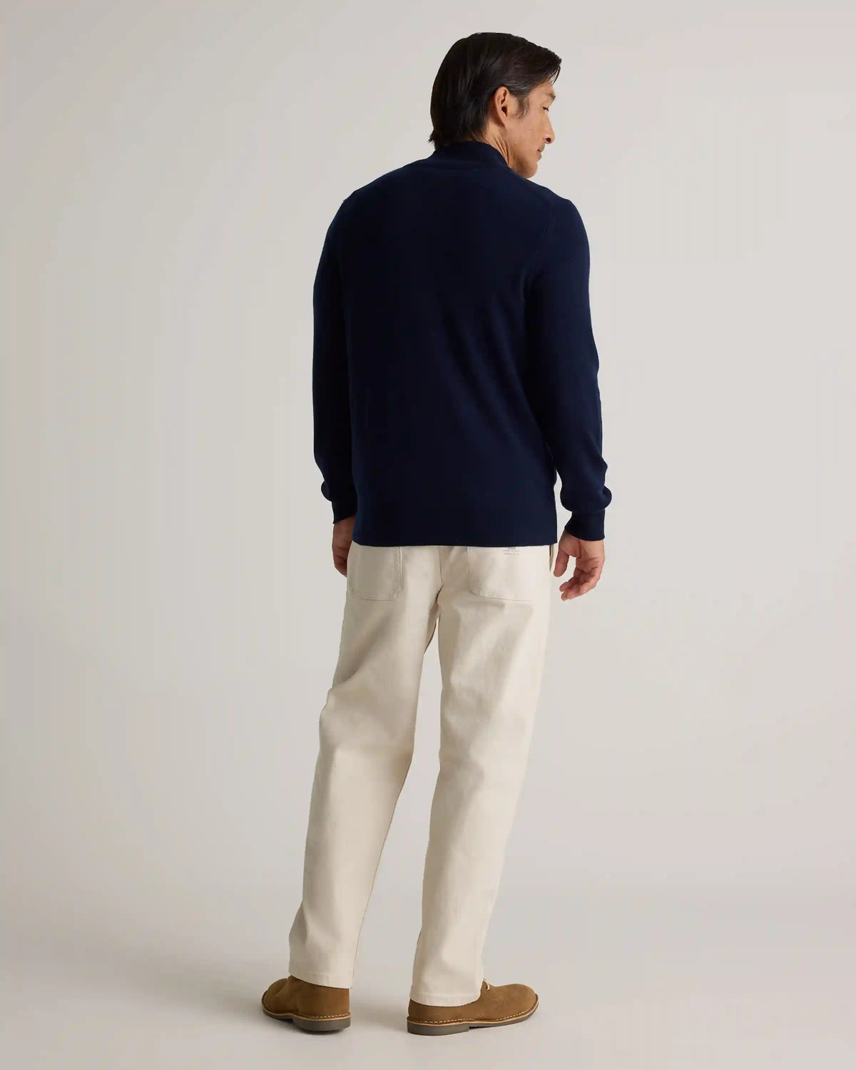 Mongolian Cashmere Full Zip Sweater