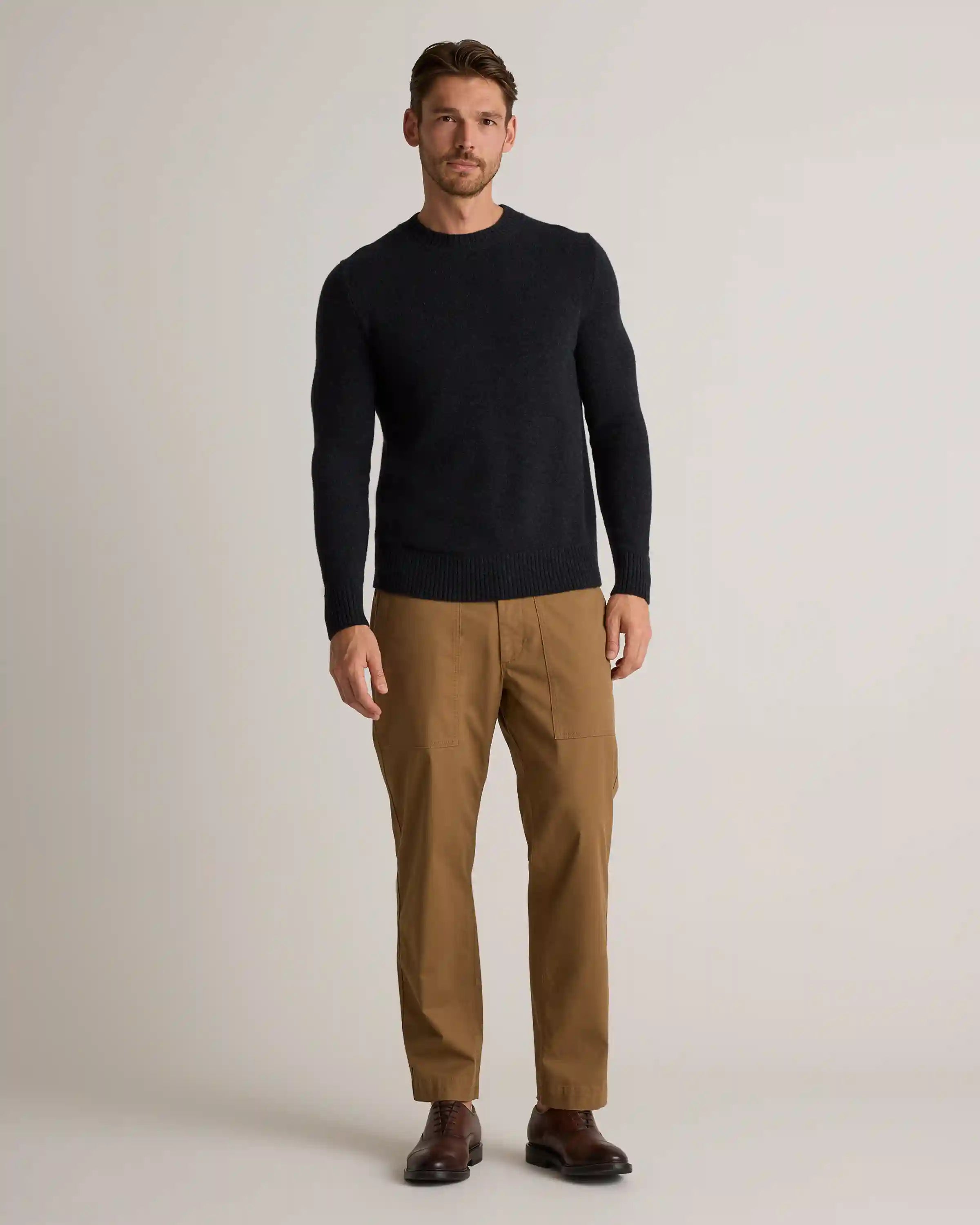 Luxe Baby Cashmere Crewneck Sweater