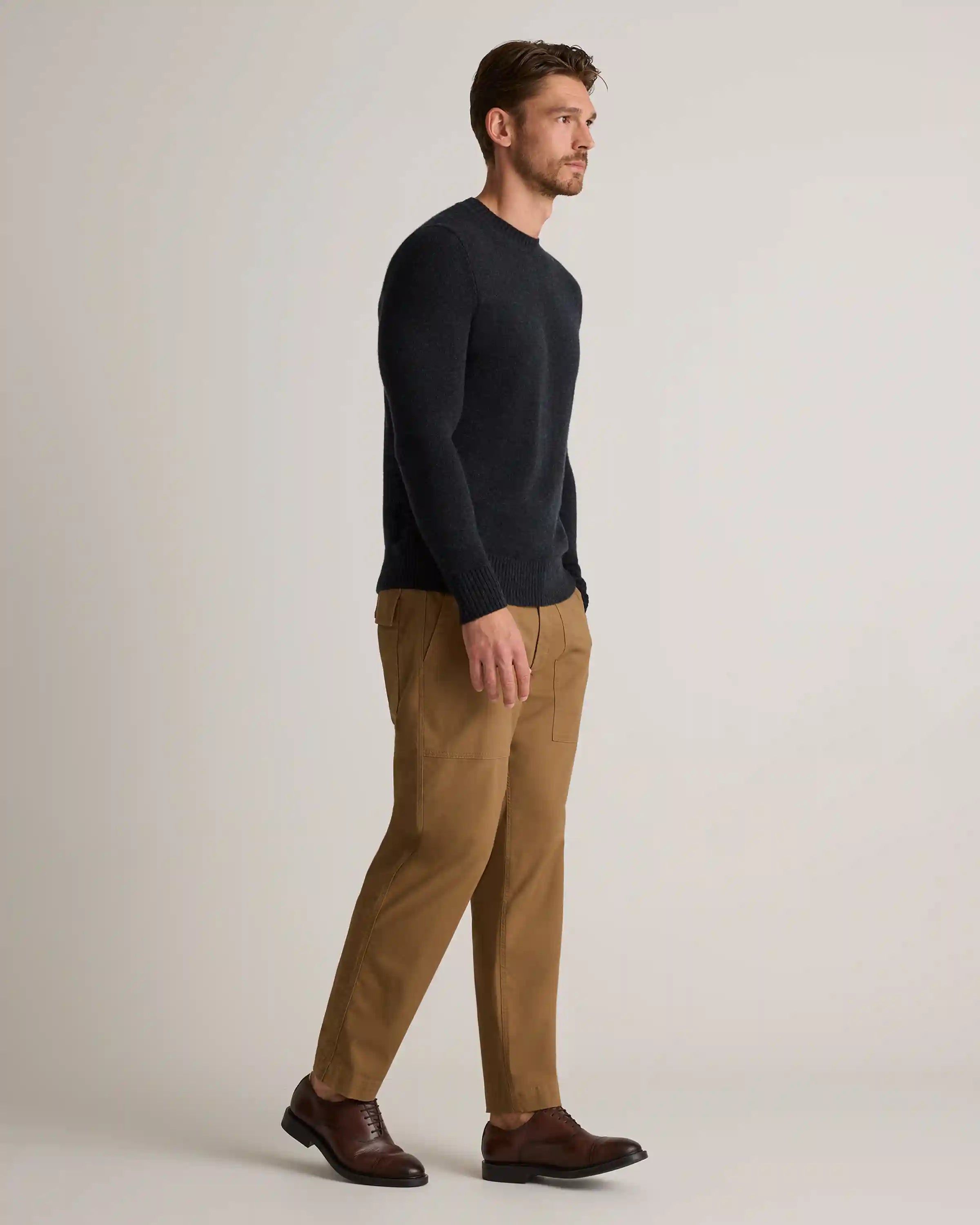 Luxe Baby Cashmere Crewneck Sweater