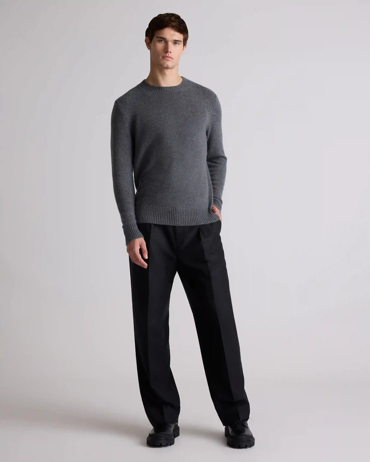 Luxe Baby Cashmere Crewneck Sweater