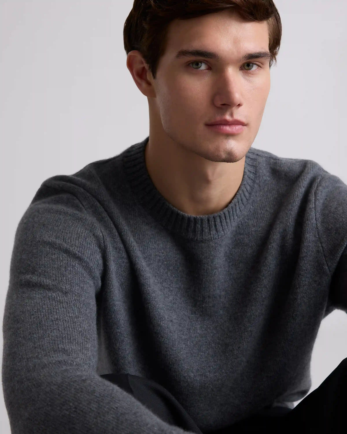 Luxe Baby Cashmere Crewneck Sweater