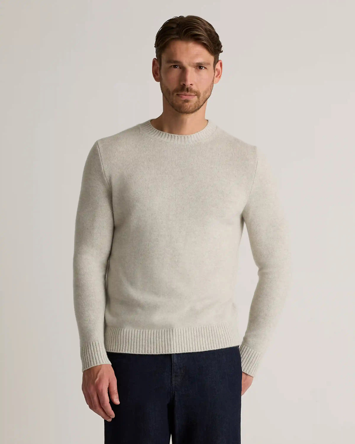 Luxe Baby Cashmere Crewneck Sweater
