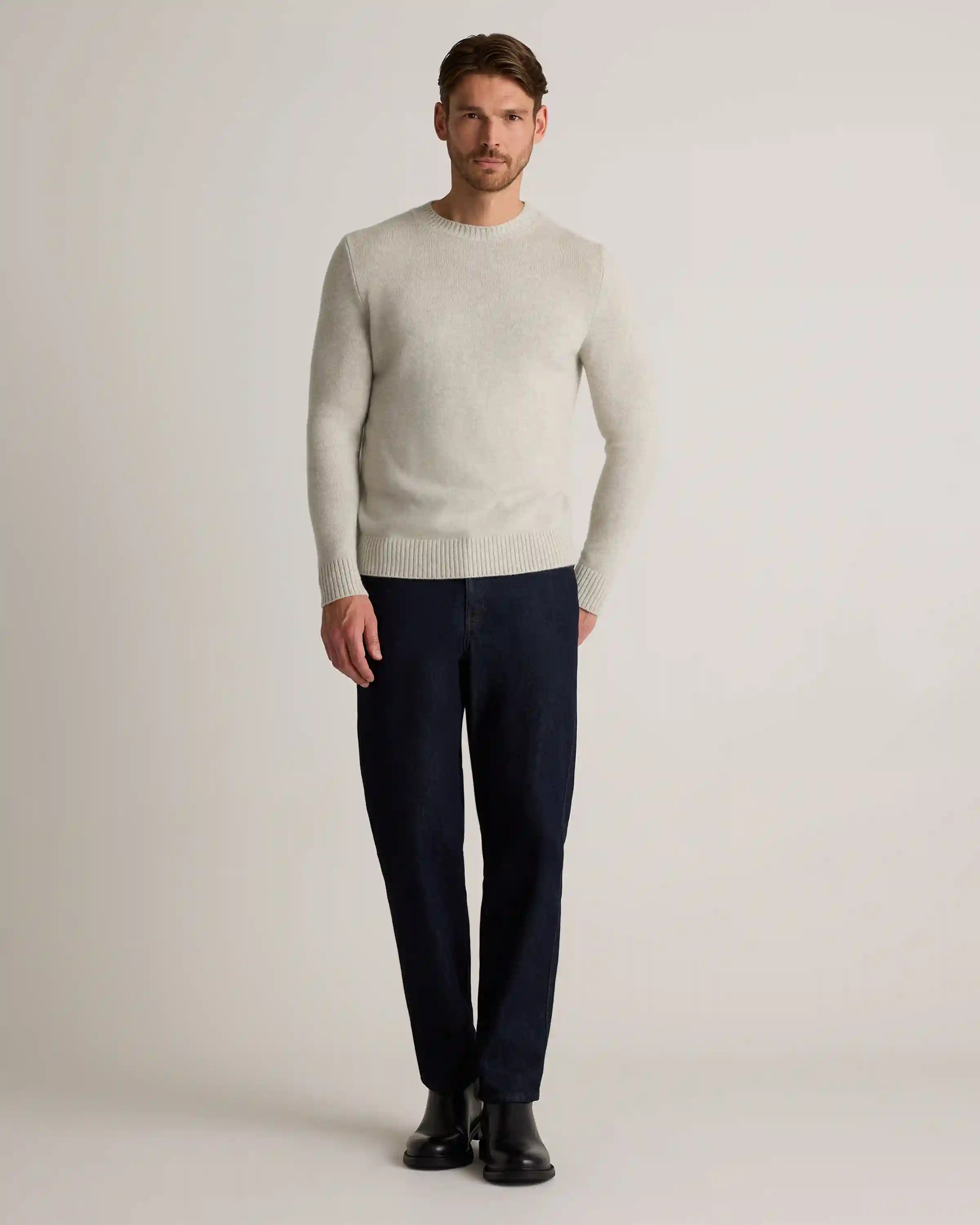 Luxe Baby Cashmere Crewneck Sweater