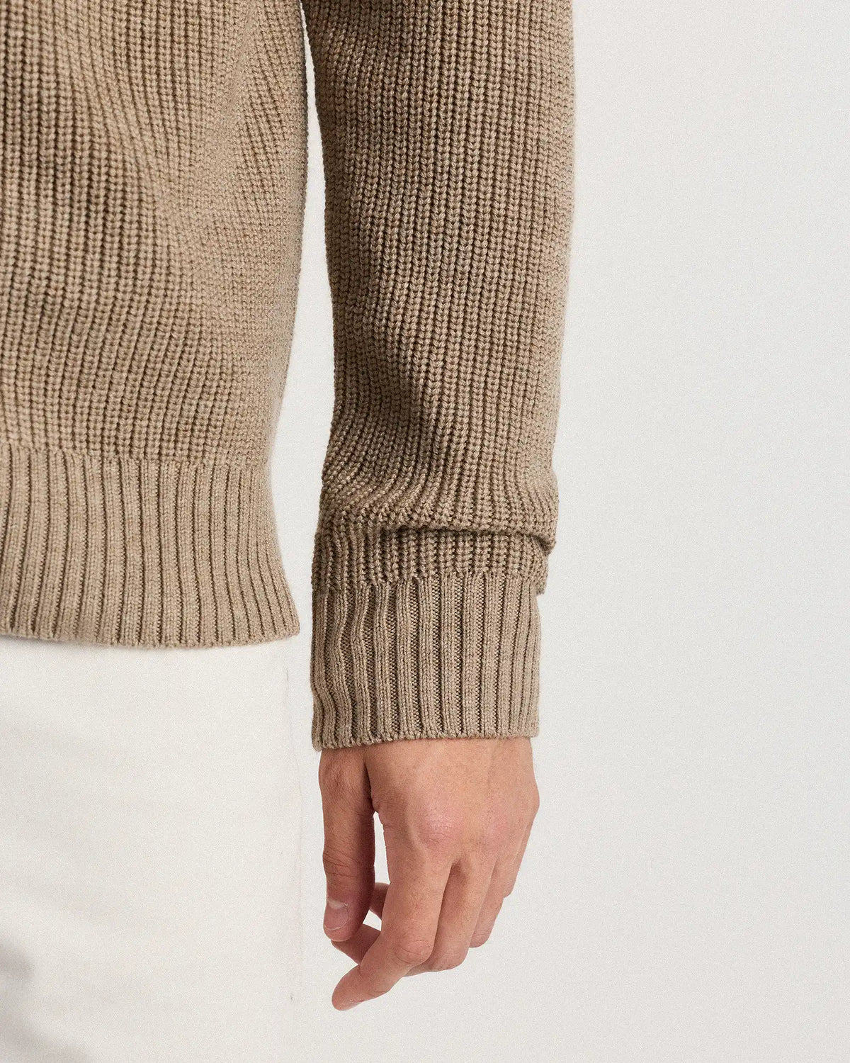 Australian Merino Wool Full Zip Sweater