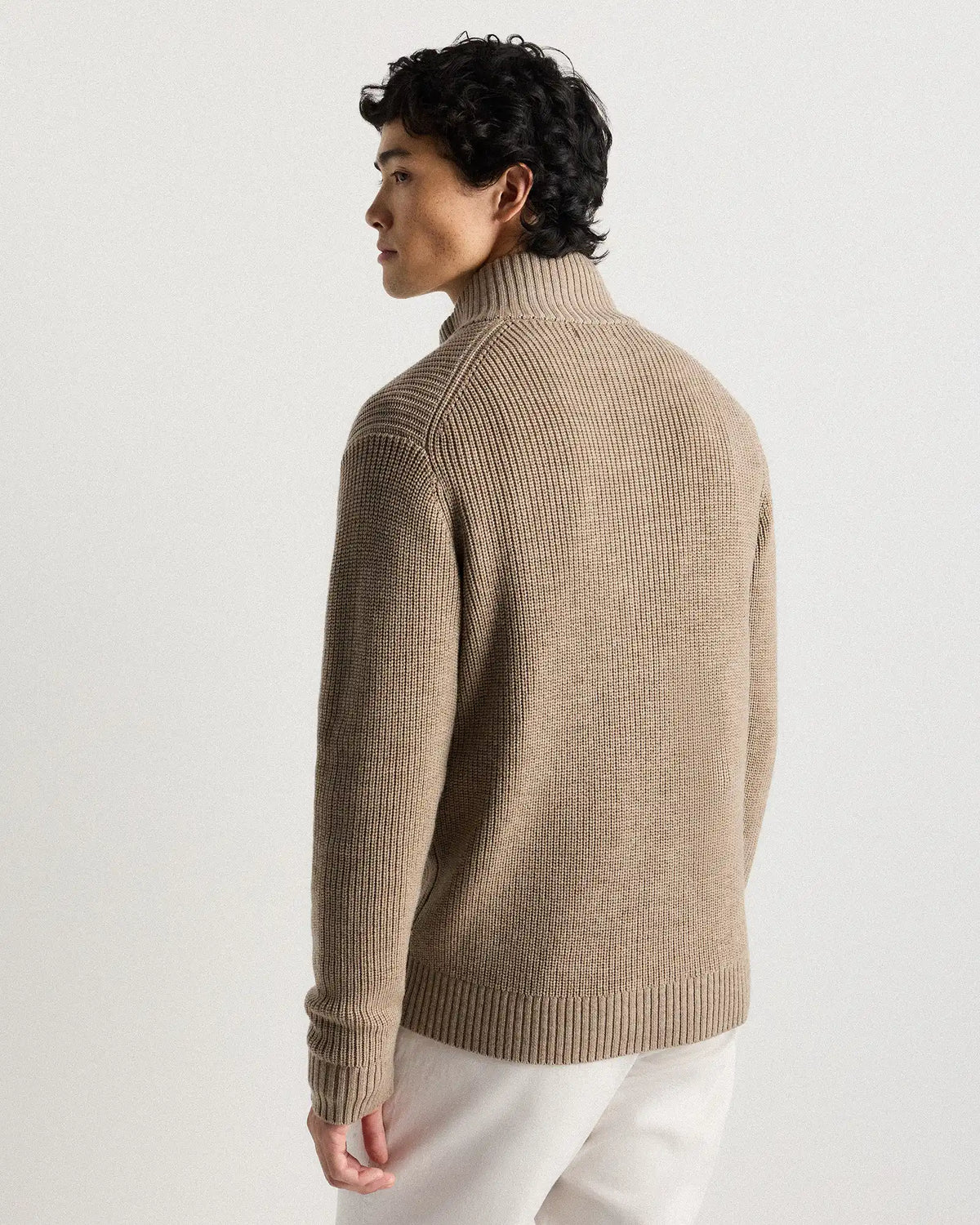 Australian Merino Wool Full Zip Sweater