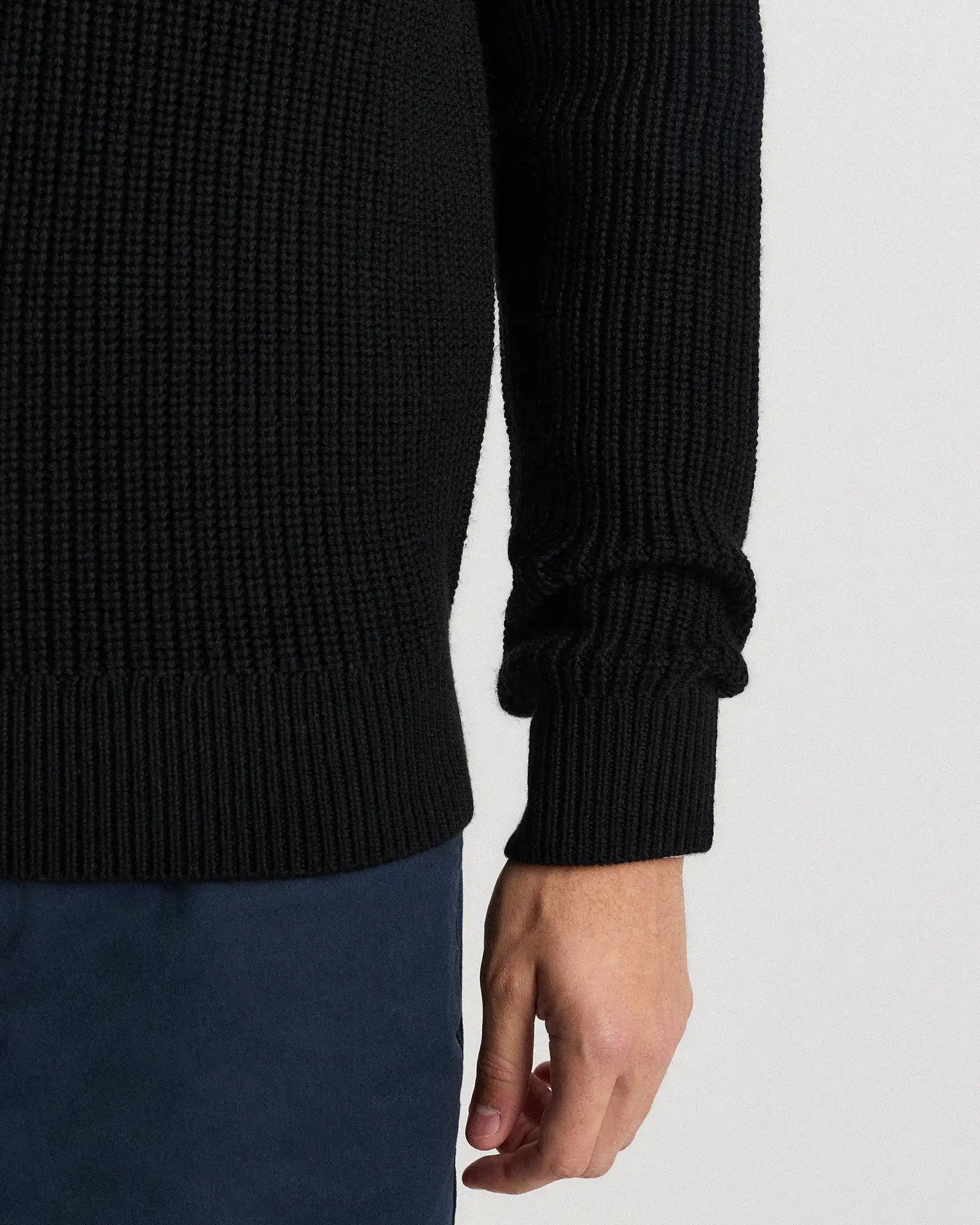 Australian Merino Wool Half Zip Sweater