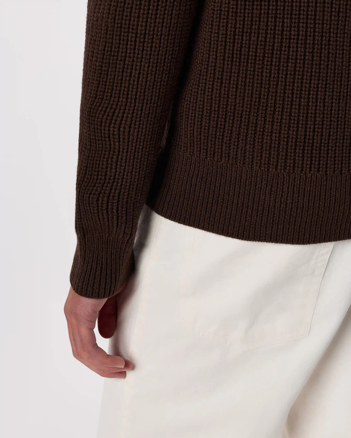 Australian Merino Wool Half Zip Sweater
