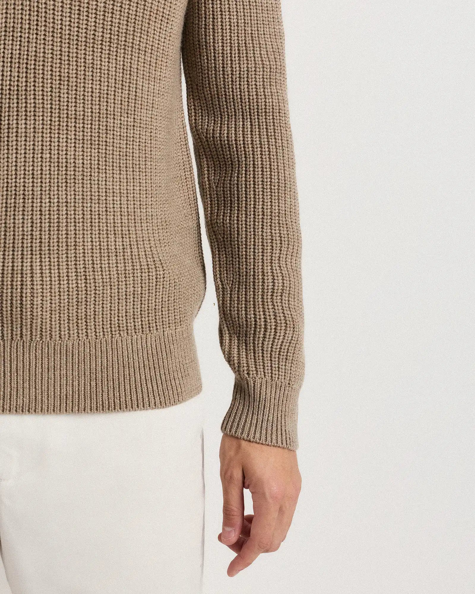 Australian Merino Wool Half Zip Sweater