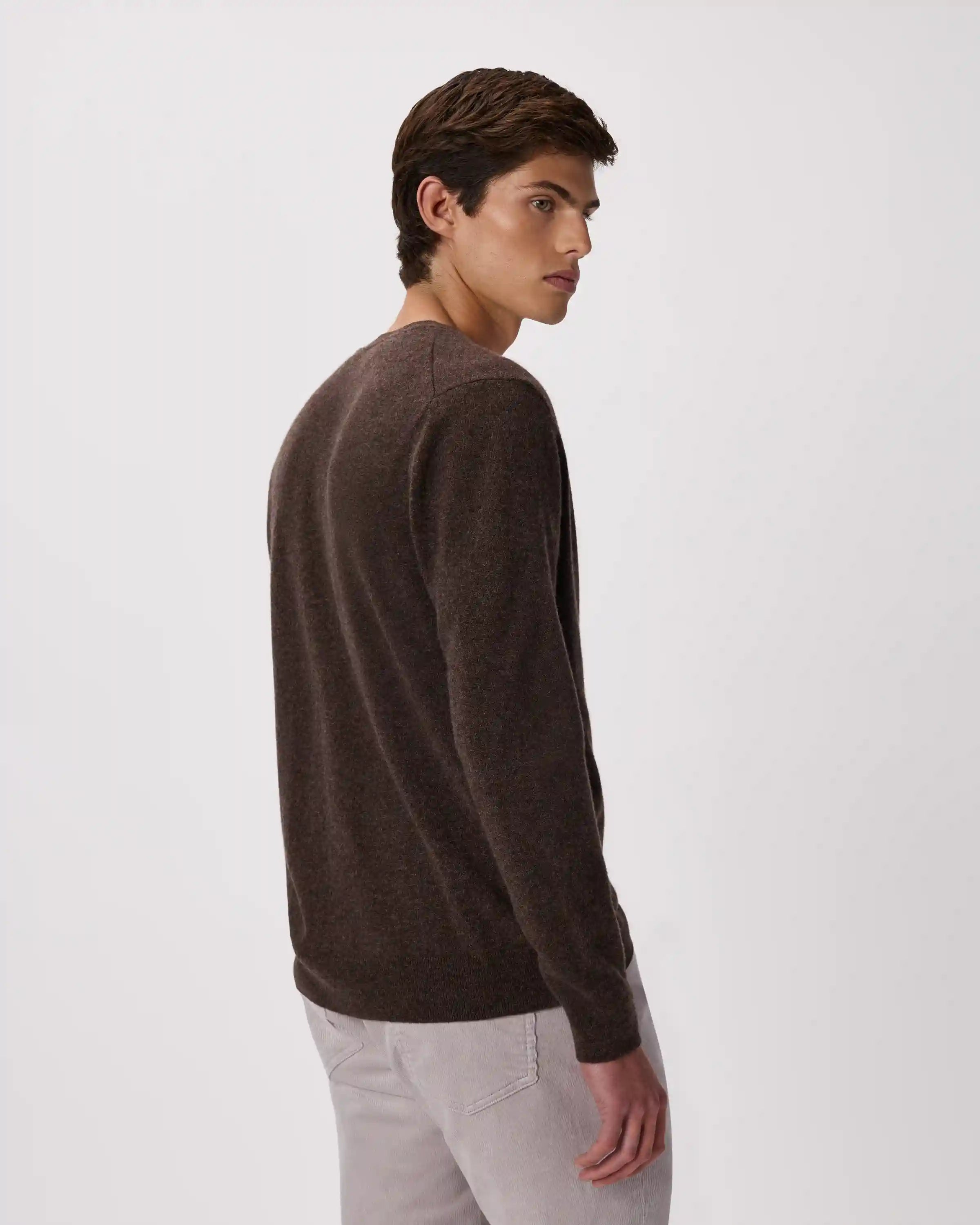 Mongolian Cashmere Cardigan Sweater