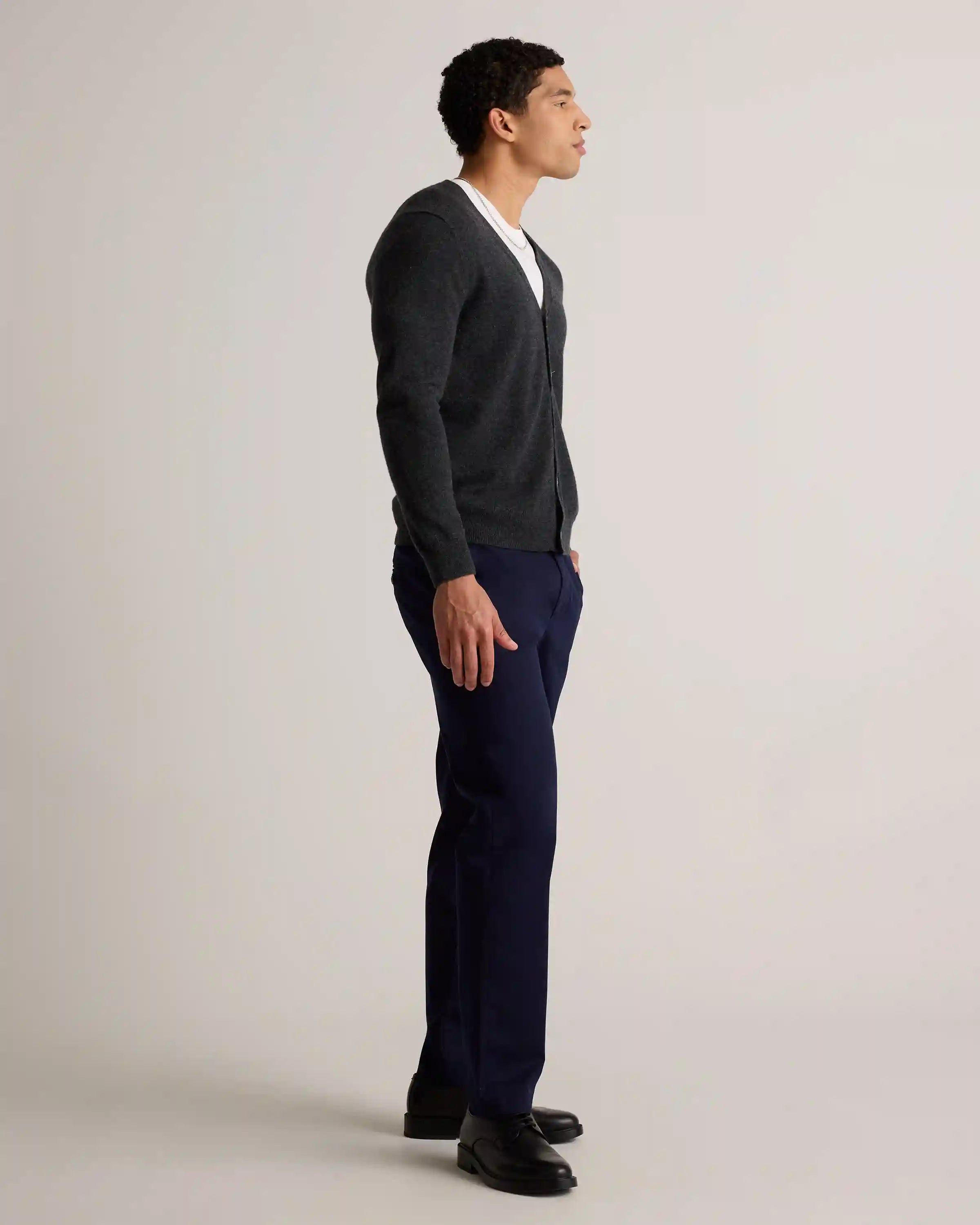 Mongolian Cashmere Cardigan Sweater