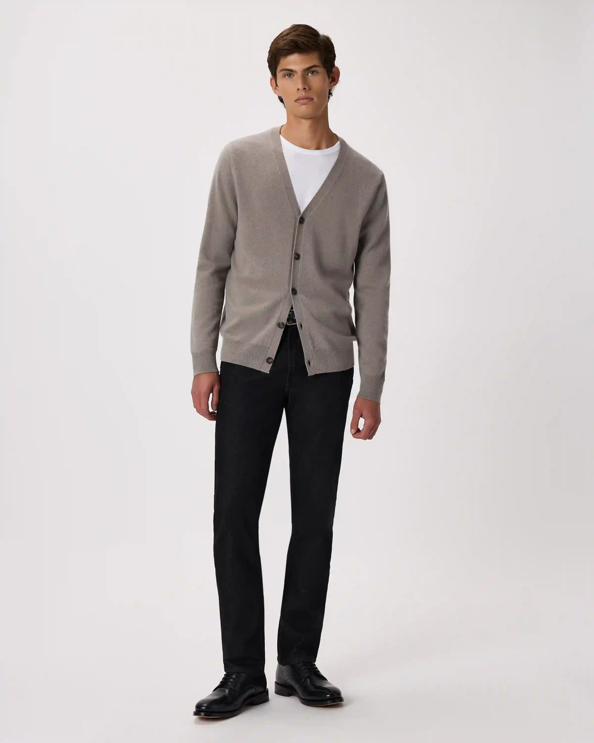 Mongolian Cashmere Cardigan Sweater