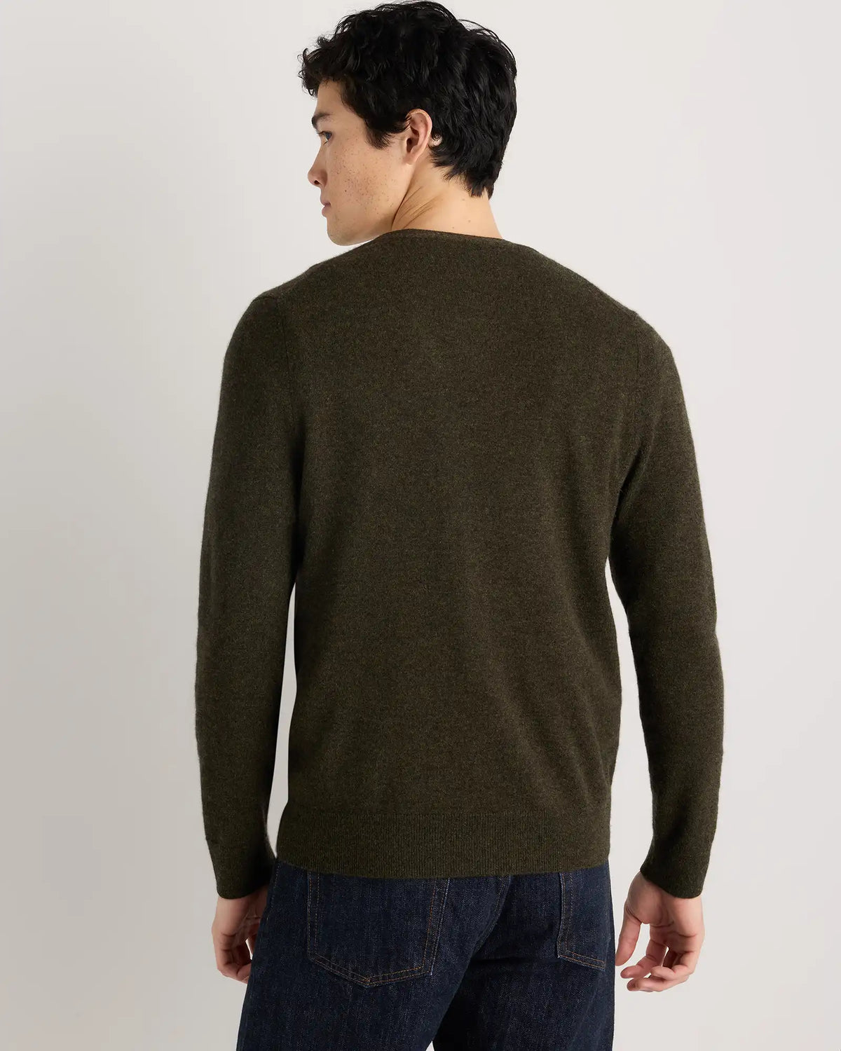 Mongolian Cashmere Cardigan Sweater