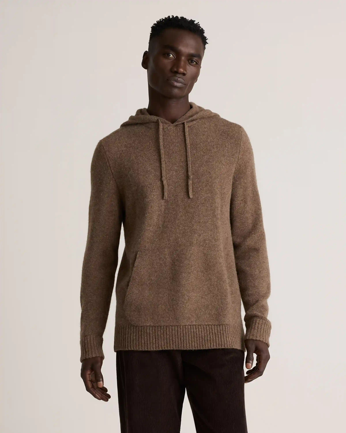 100% Yak Wool Pullover Hoodie