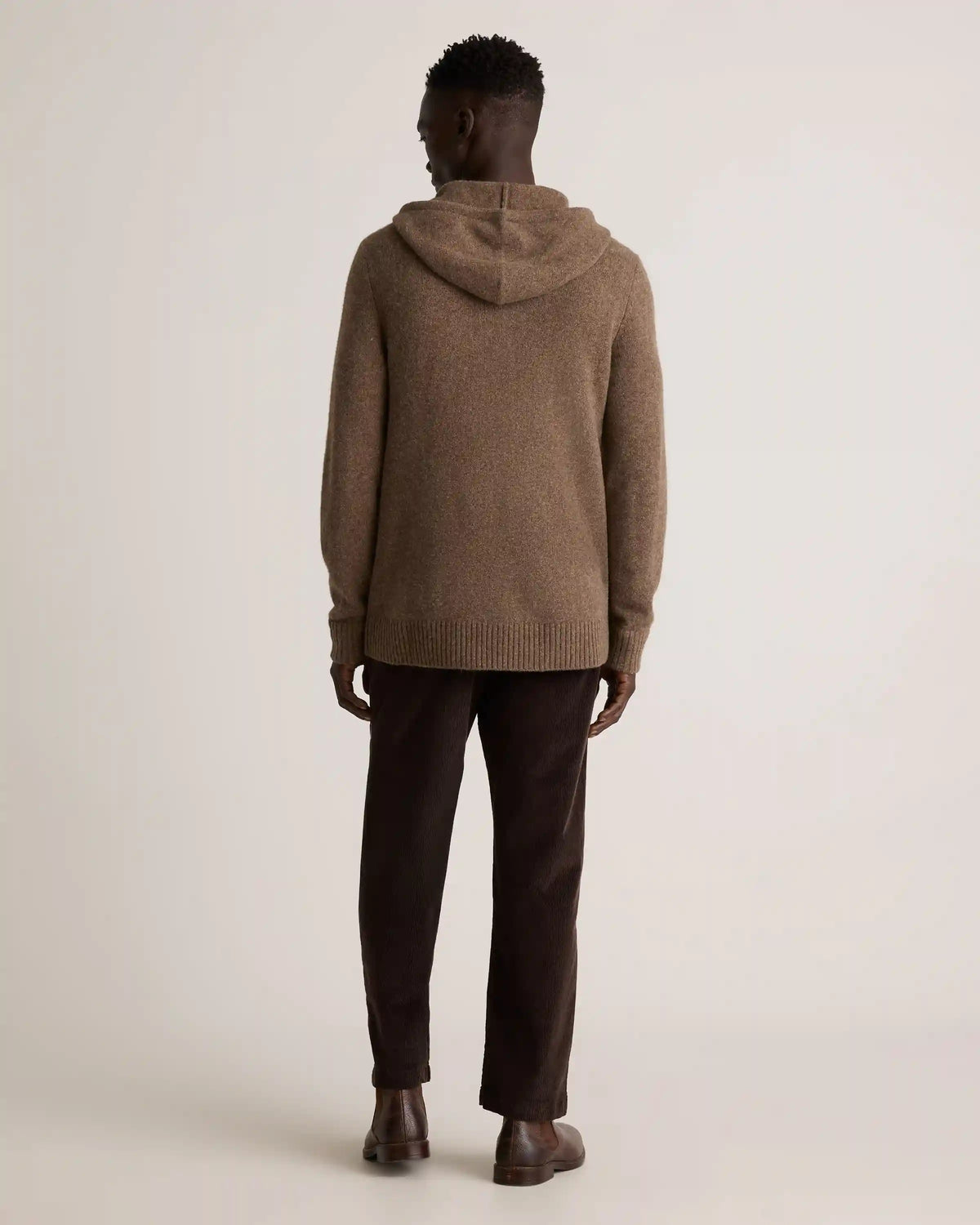 100% Yak Wool Pullover Hoodie