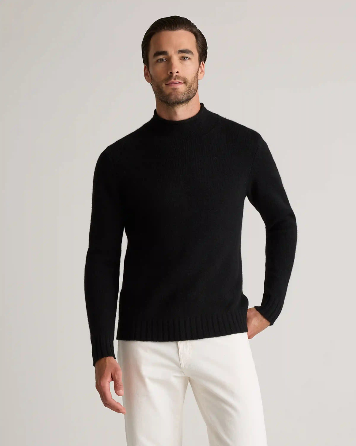 100% Yak Wool Roll Neck Sweater
