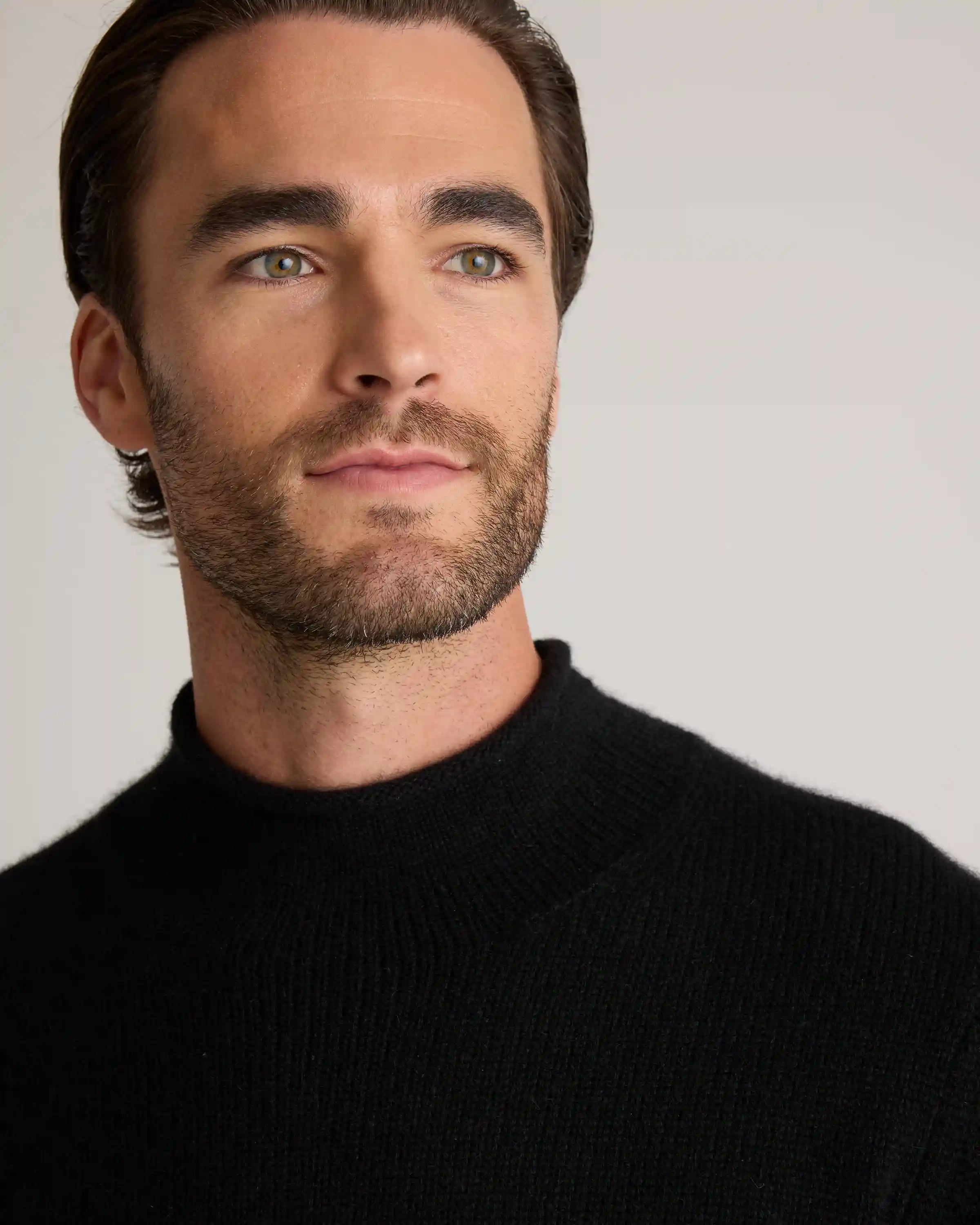 100% Yak Wool Roll Neck Sweater