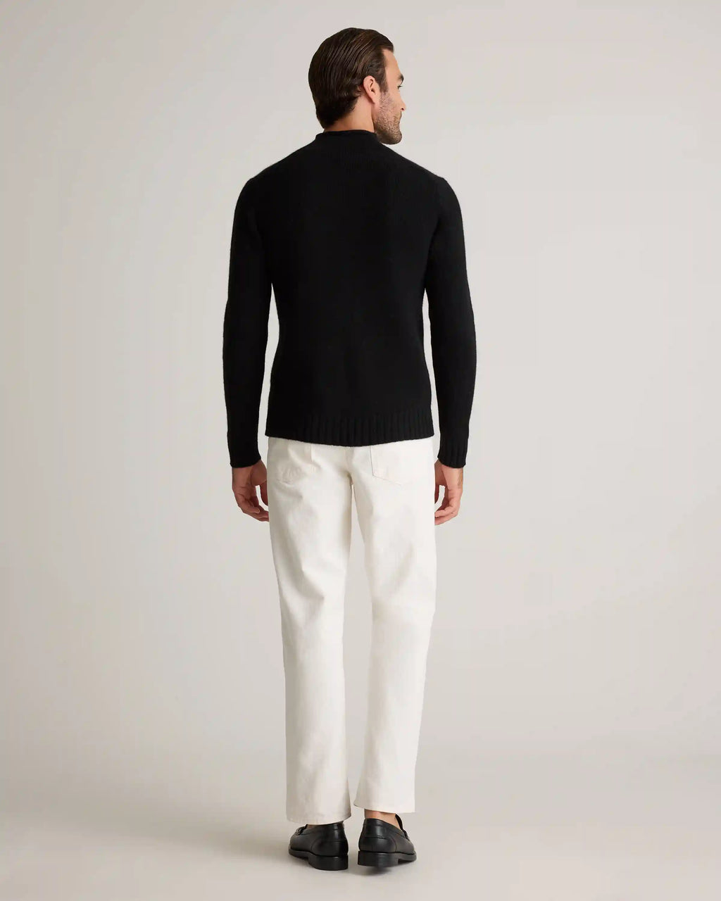 100% Yak Wool Roll Neck Sweater