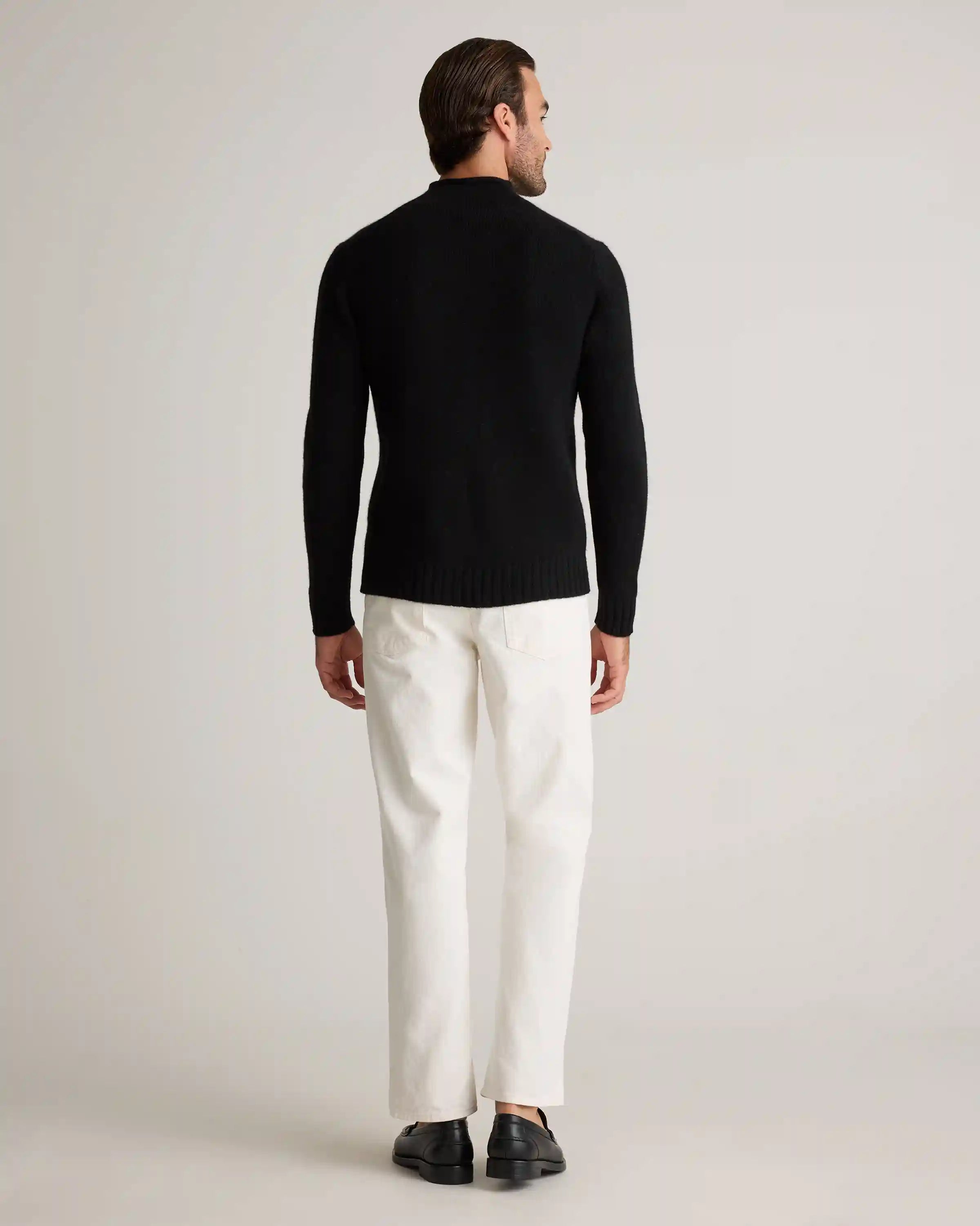 100% Yak Wool Roll Neck Sweater