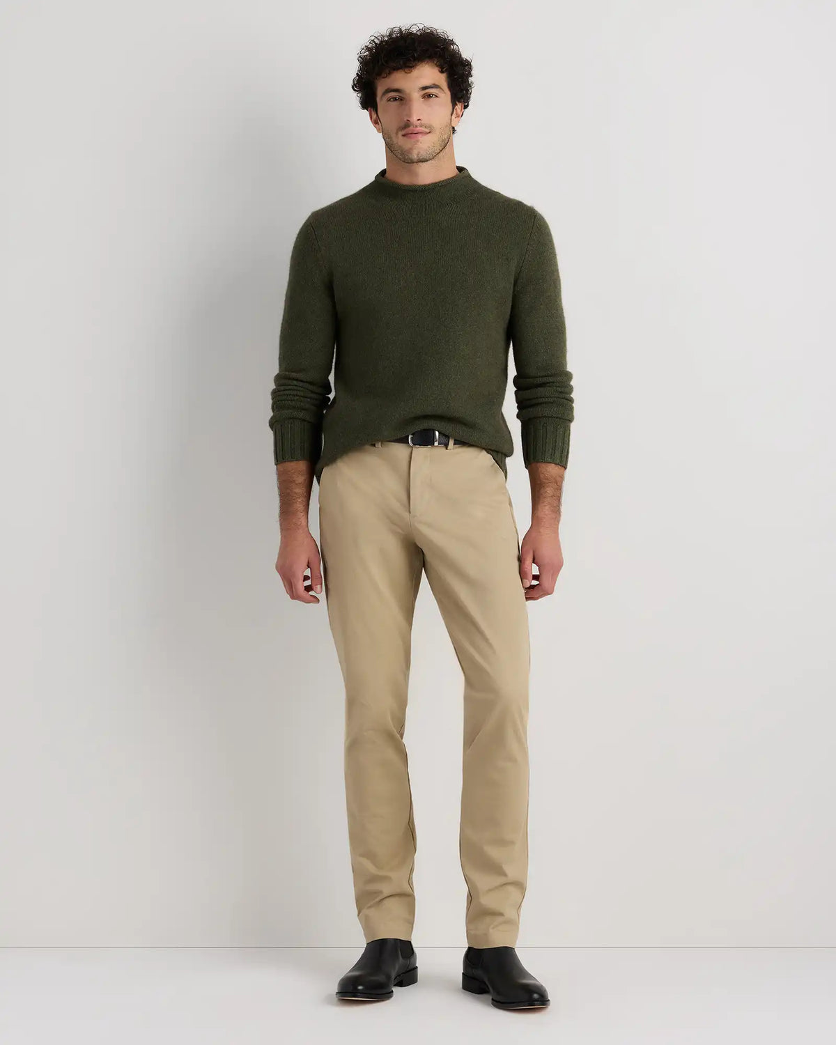 100% Yak Wool Roll Neck Sweater