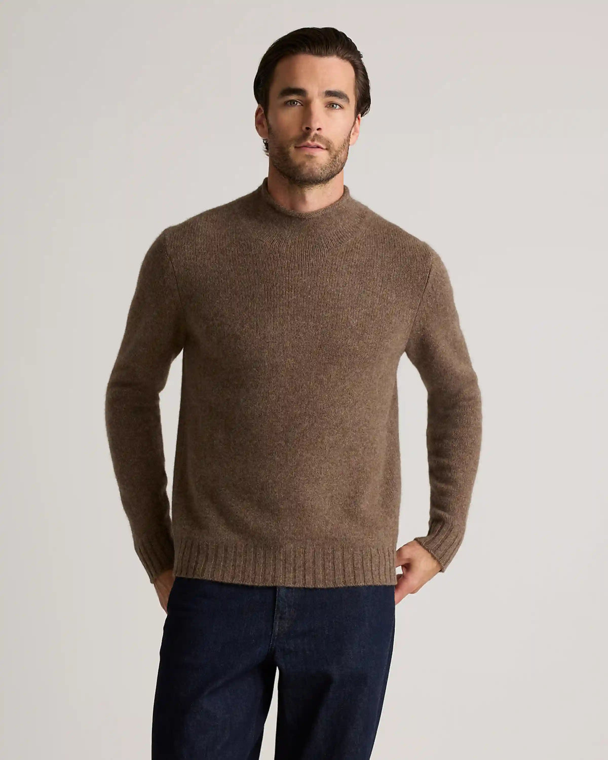 100% Yak Wool Roll Neck Sweater