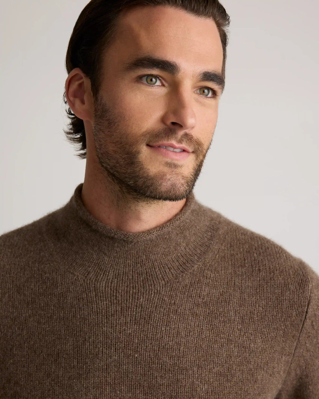 100% Yak Wool Roll Neck Sweater