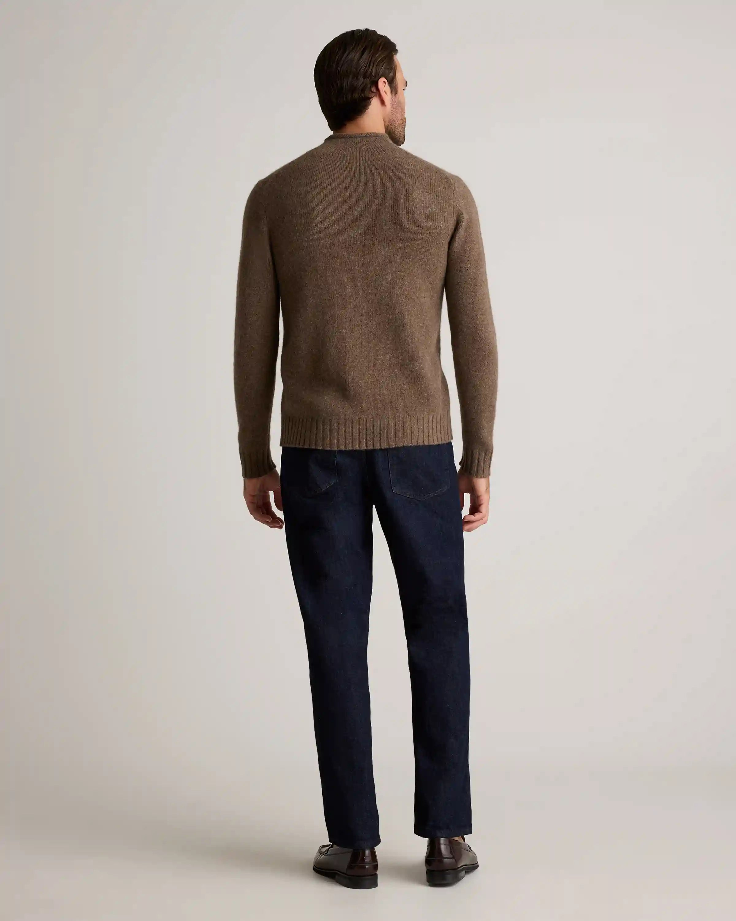 100% Yak Wool Roll Neck Sweater