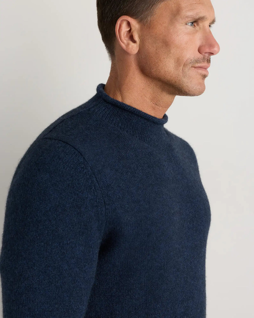 100% Yak Wool Roll Neck Sweater