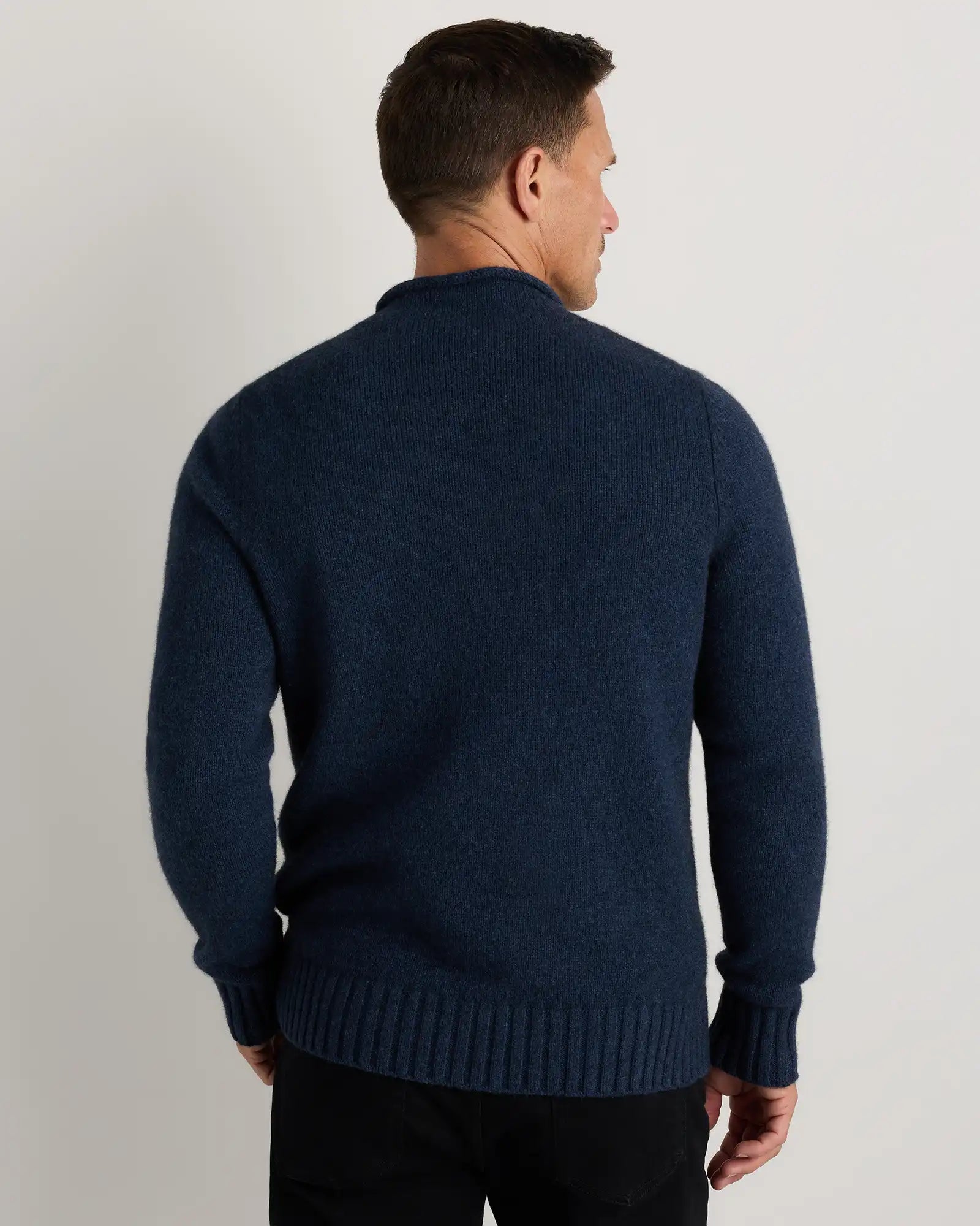 100% Yak Wool Roll Neck Sweater