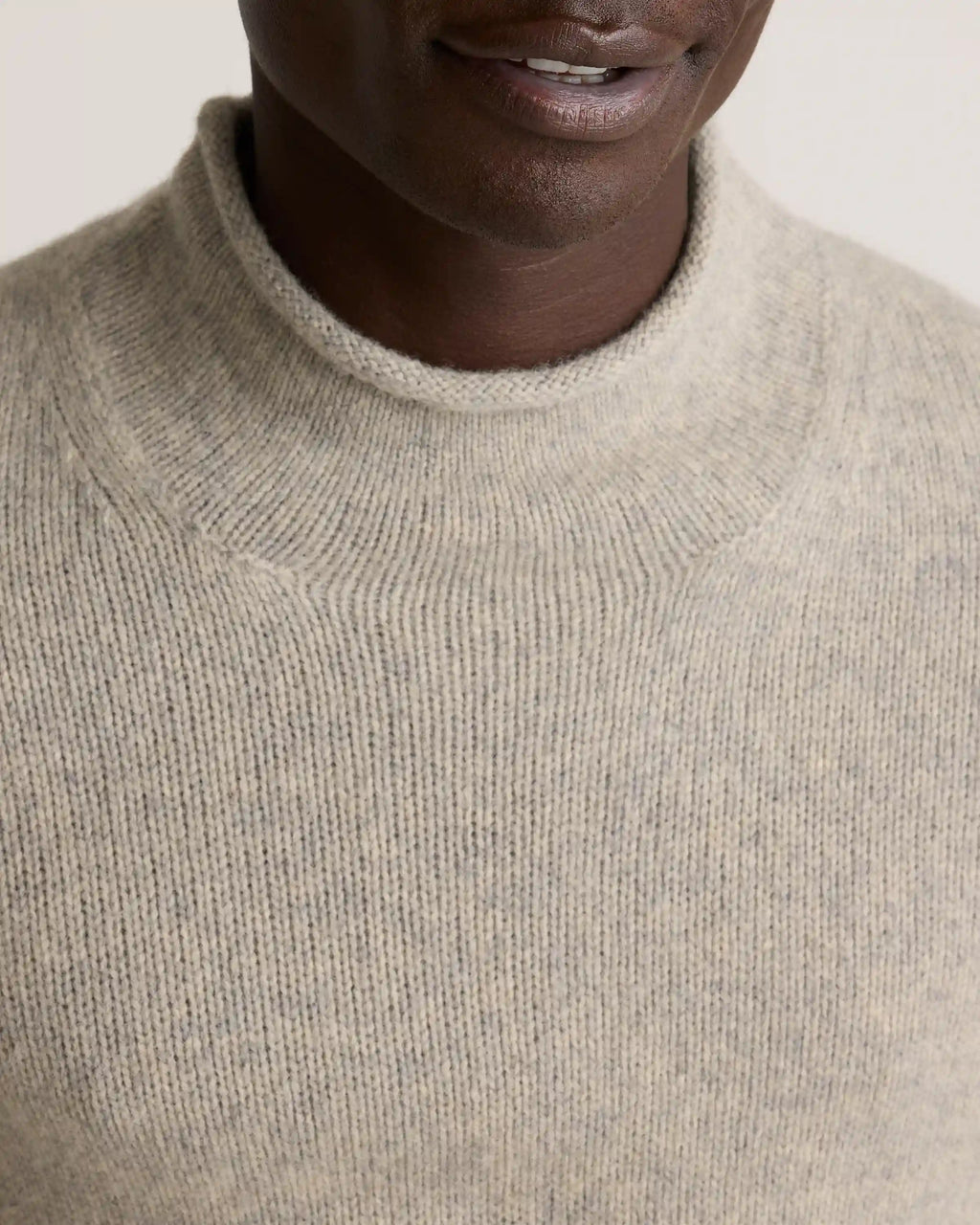 100% Yak Wool Roll Neck Sweater