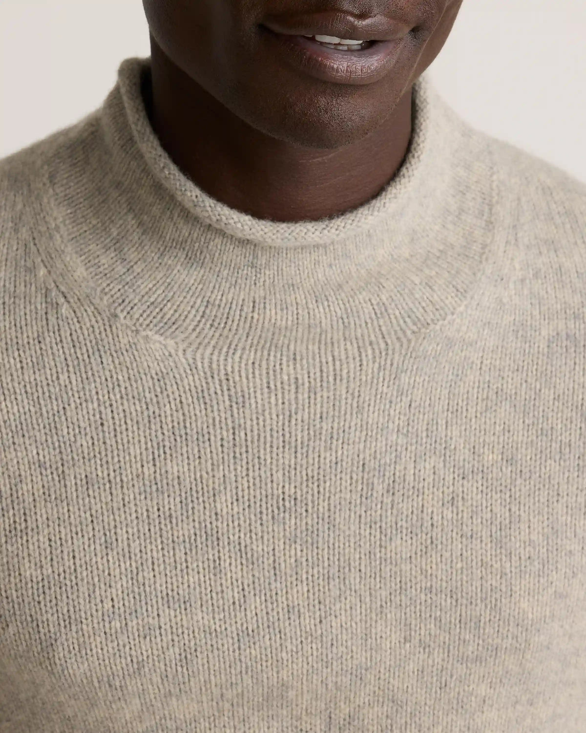 100% Yak Wool Roll Neck Sweater
