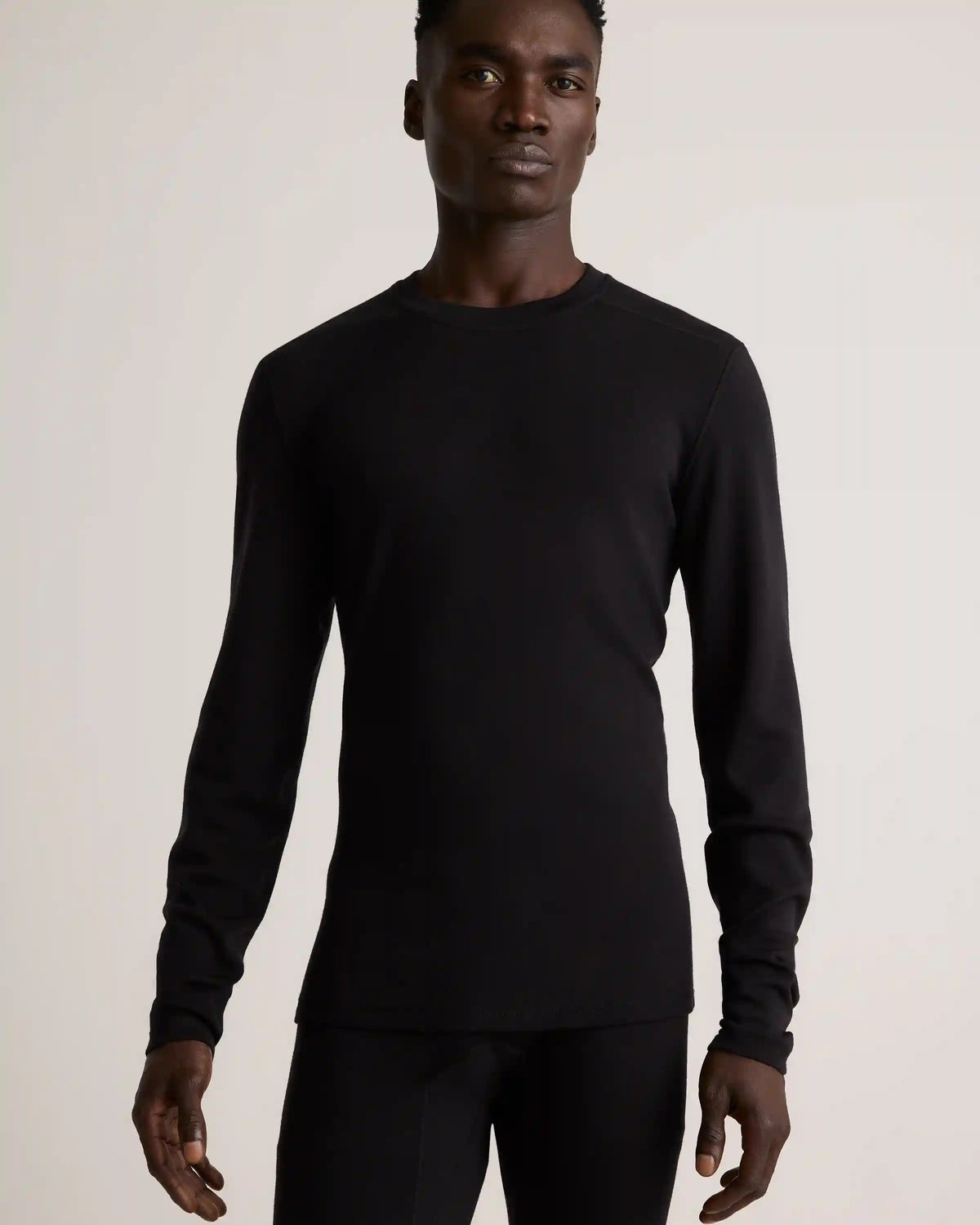 100% Merino Wool Cold Weather Base Layer Crew
