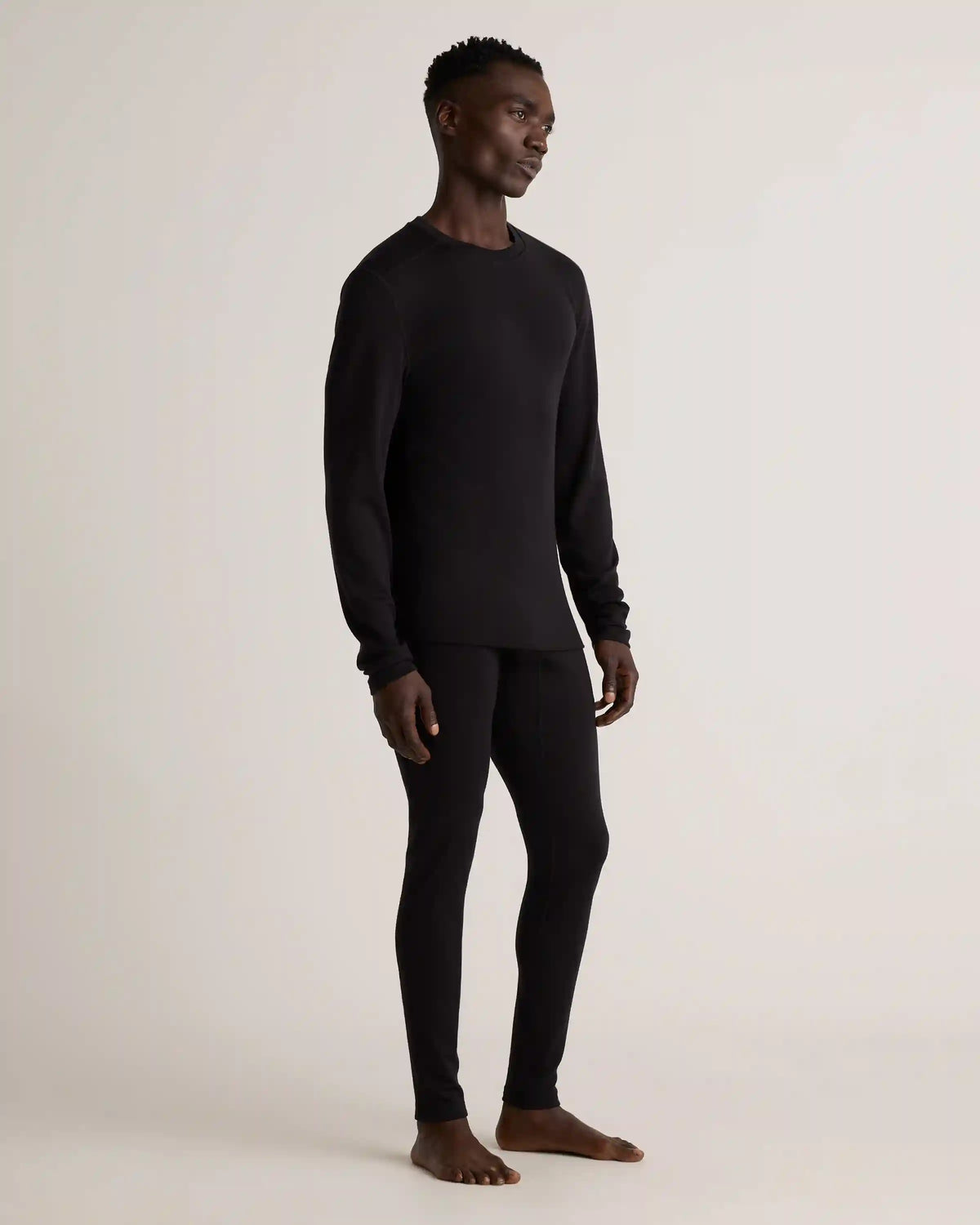 100% Merino Wool Cold Weather Base Layer Crew