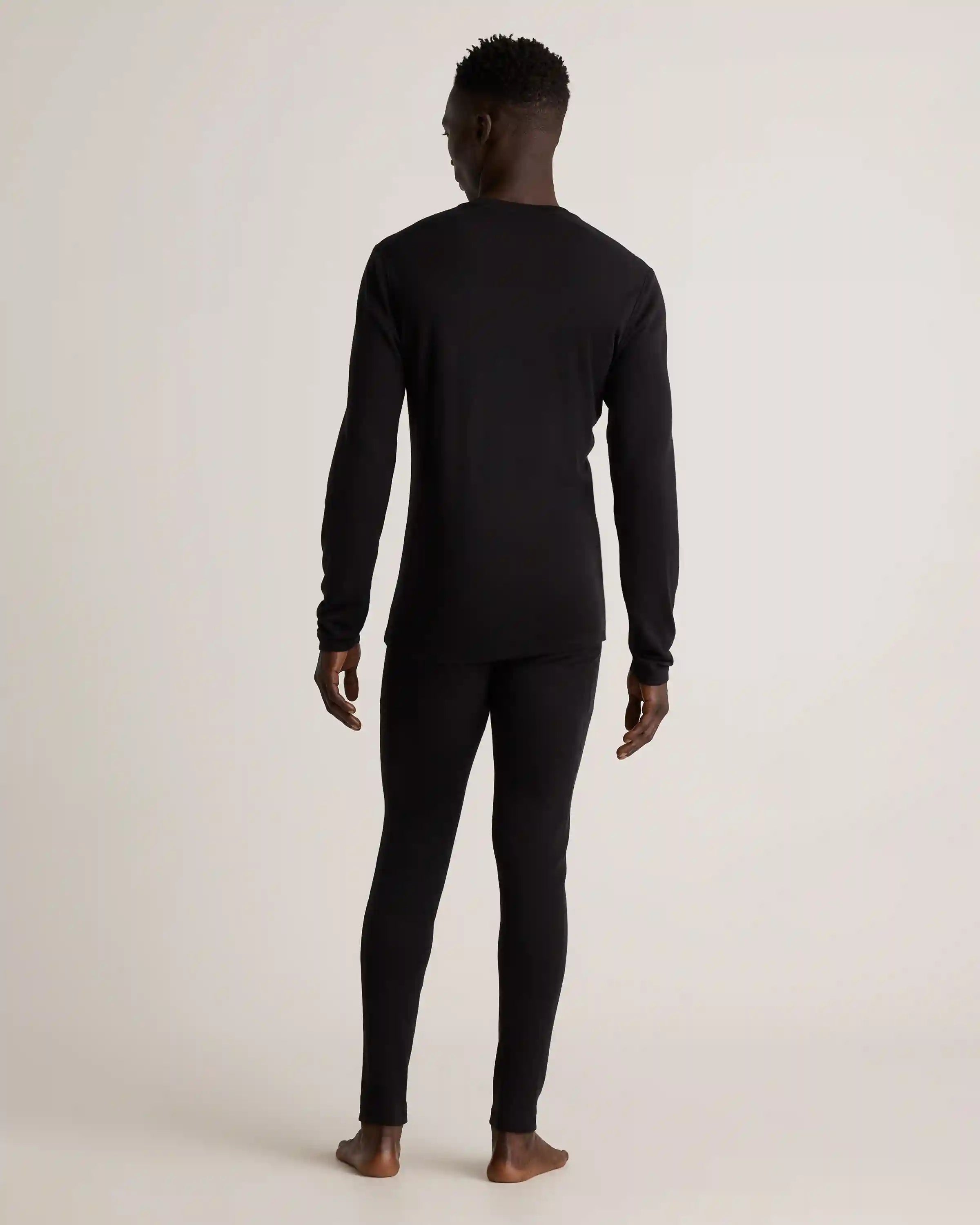 100% Merino Wool Cold Weather Base Layer Crew