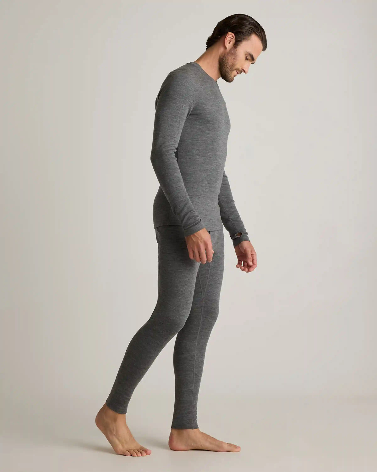 100% Merino Wool Cold Weather Base Layer Crew