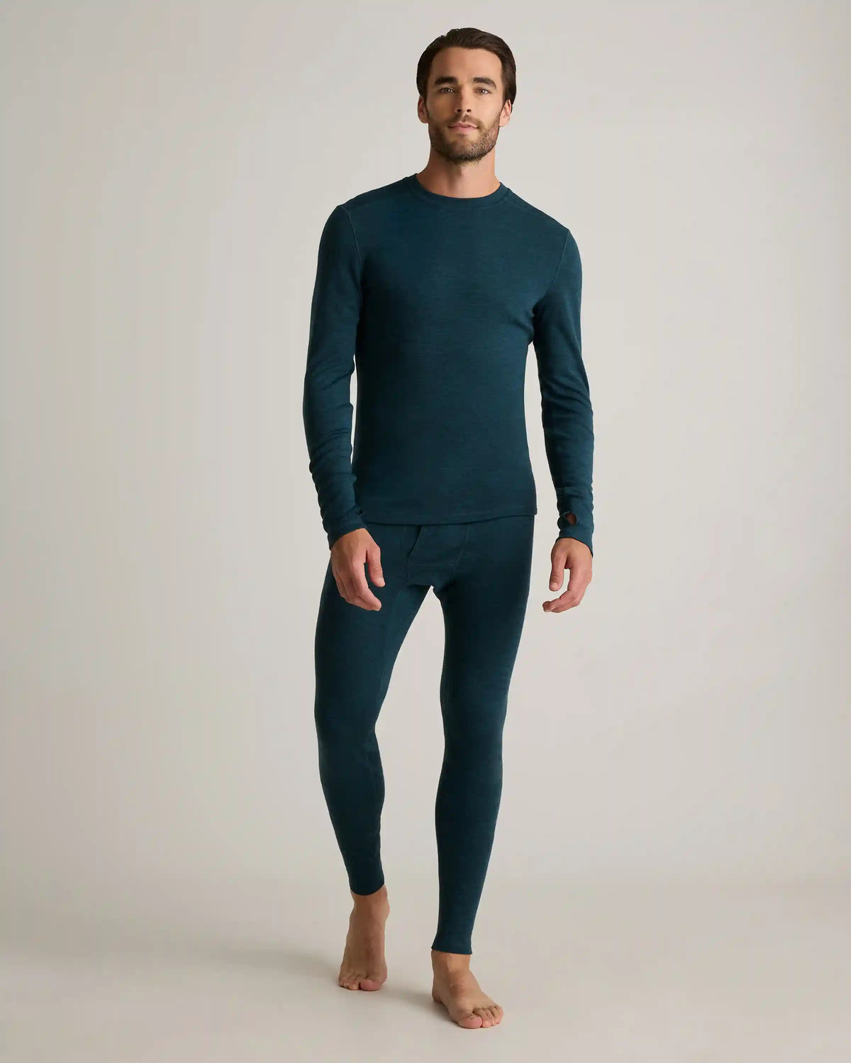 100% Merino Wool Cold Weather Base Layer Crew