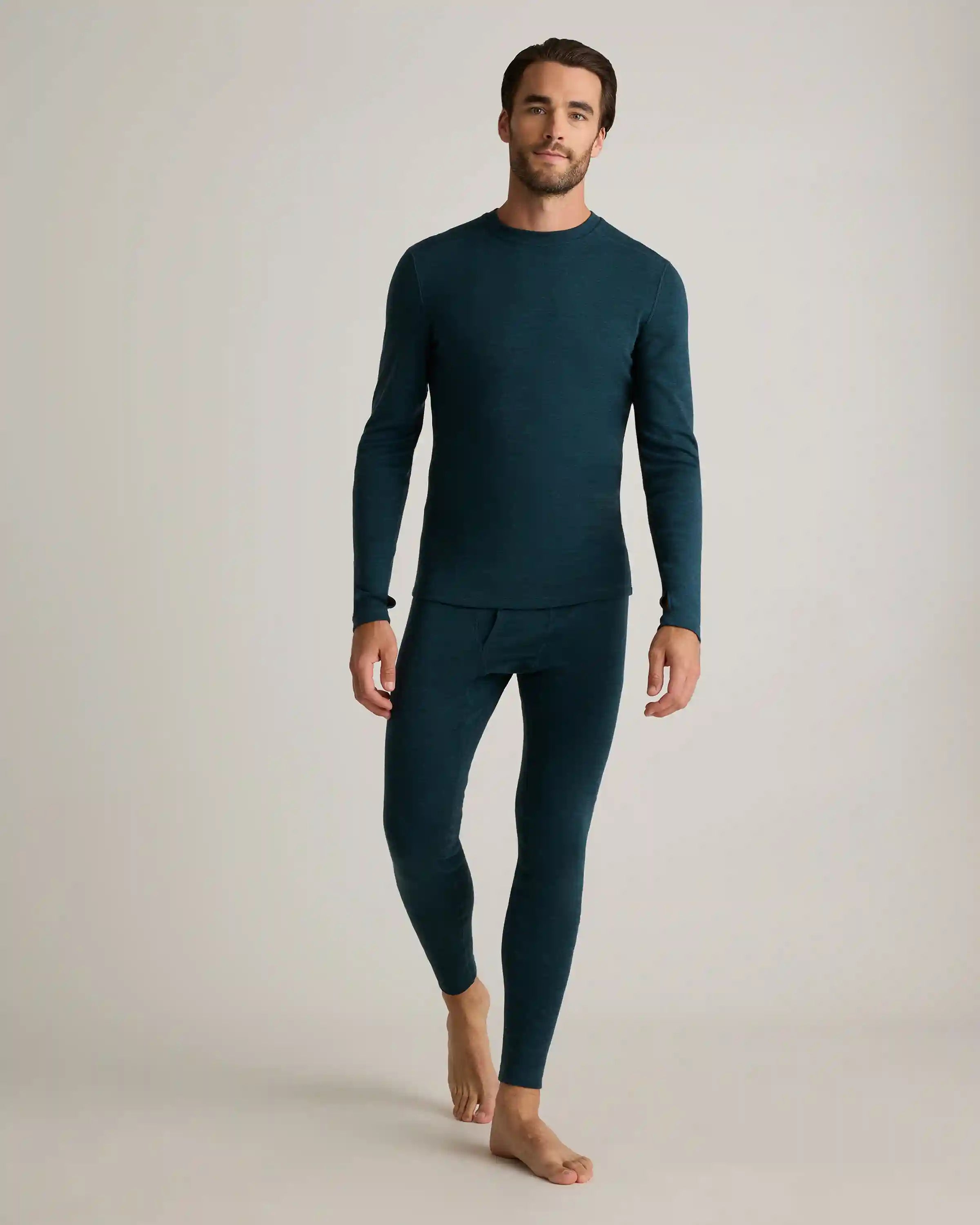 100% Merino Wool Cold Weather Base Layer Crew