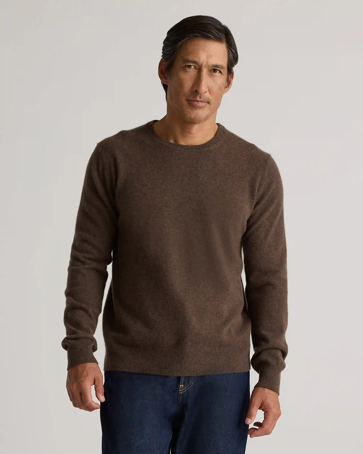 Mongolian Cashmere Crewneck Sweater