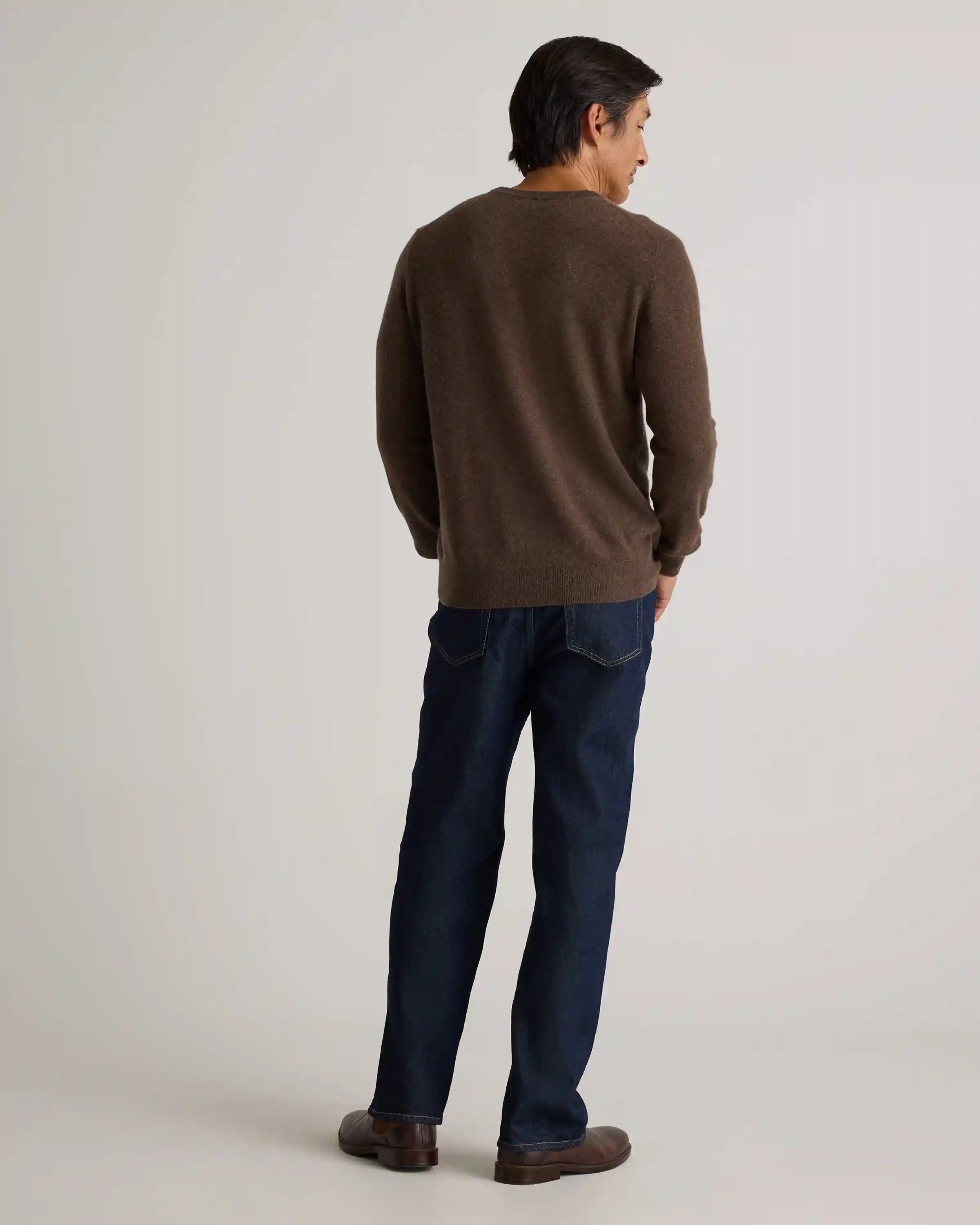 Mongolian Cashmere Crewneck Sweater