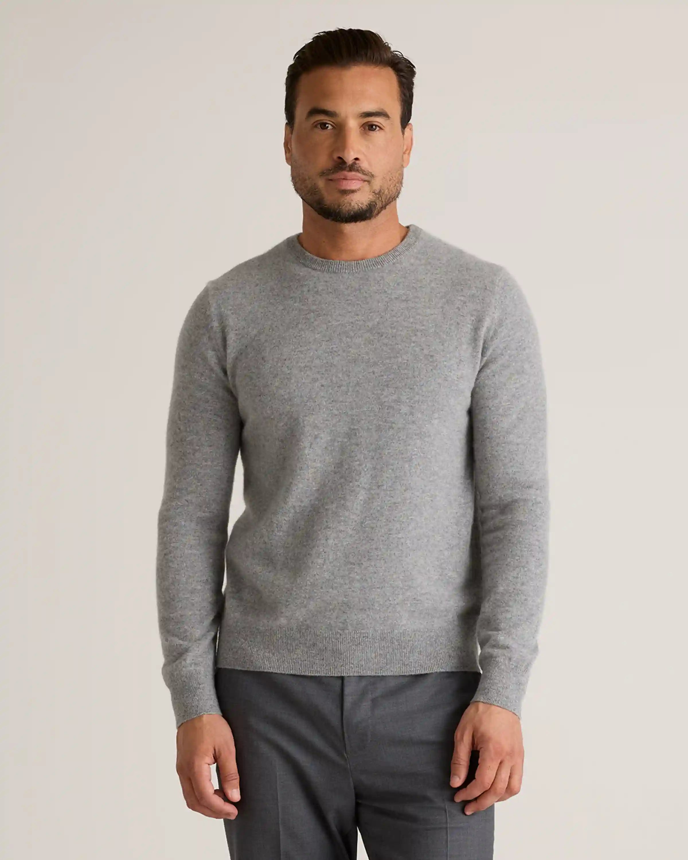 Mongolian Cashmere Crewneck Sweater