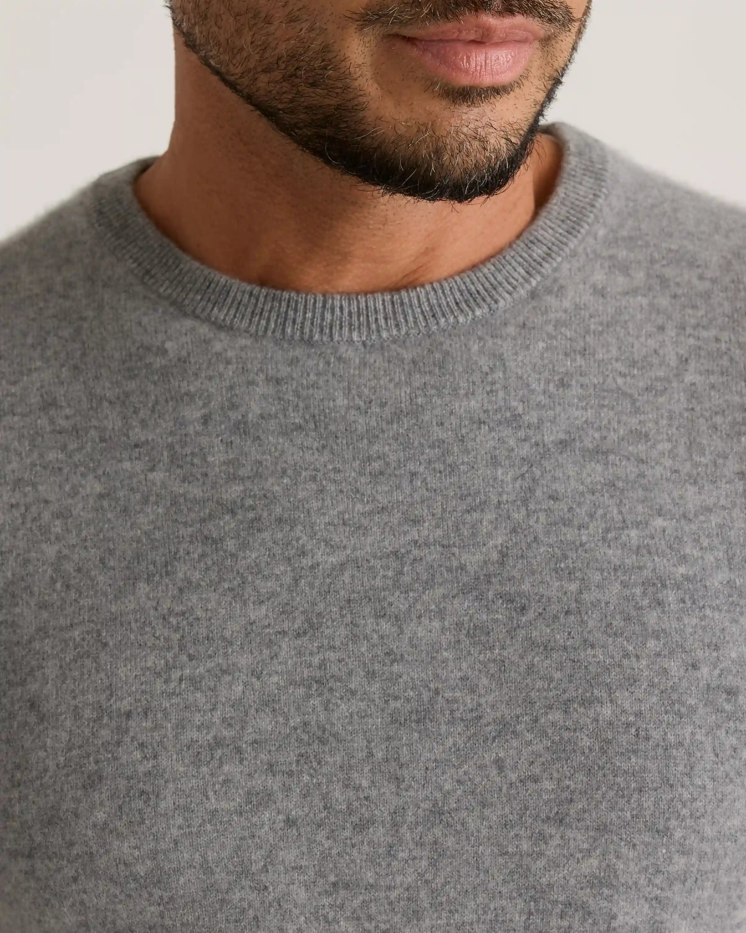 Mongolian Cashmere Crewneck Sweater