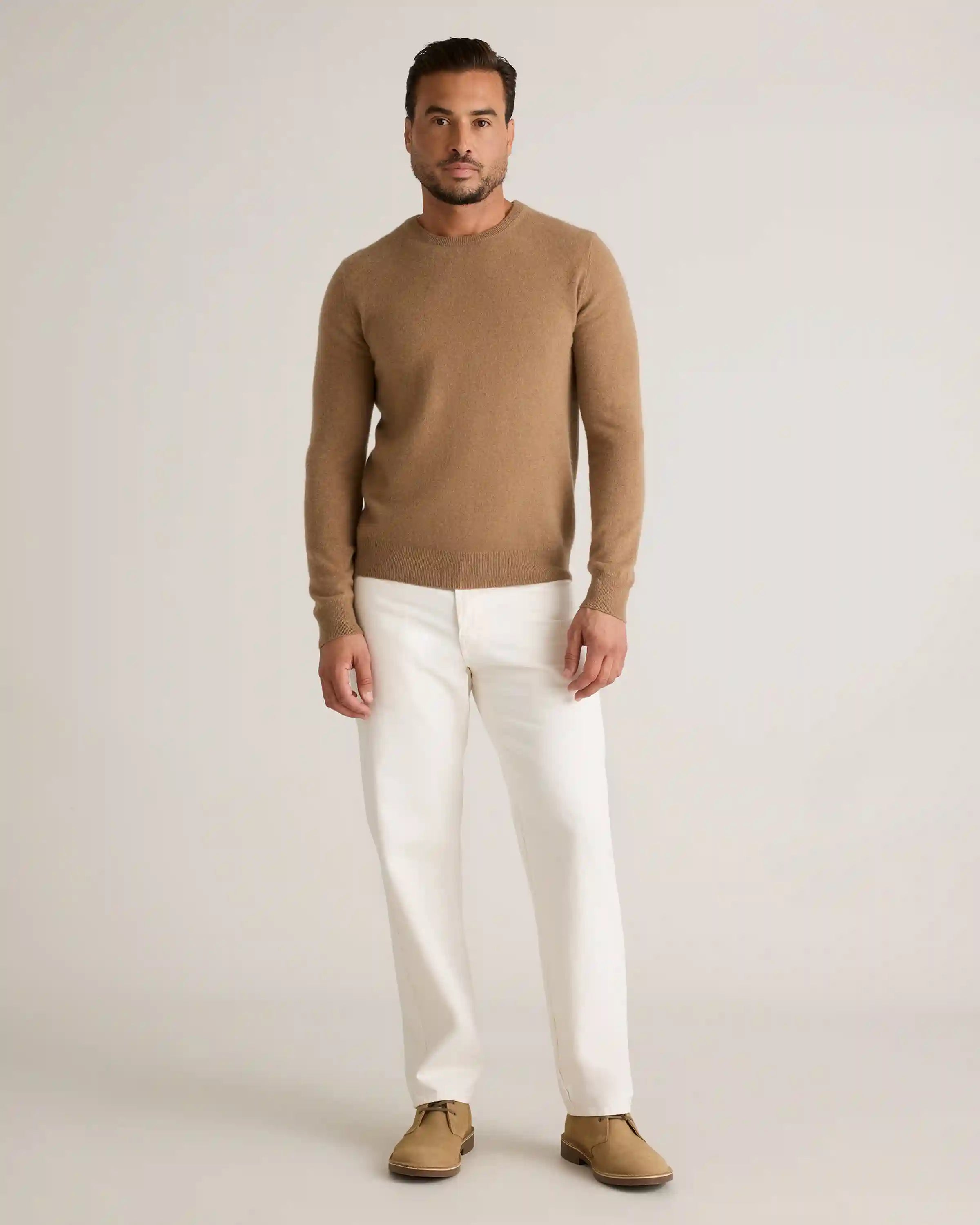 Mongolian Cashmere Crewneck Sweater