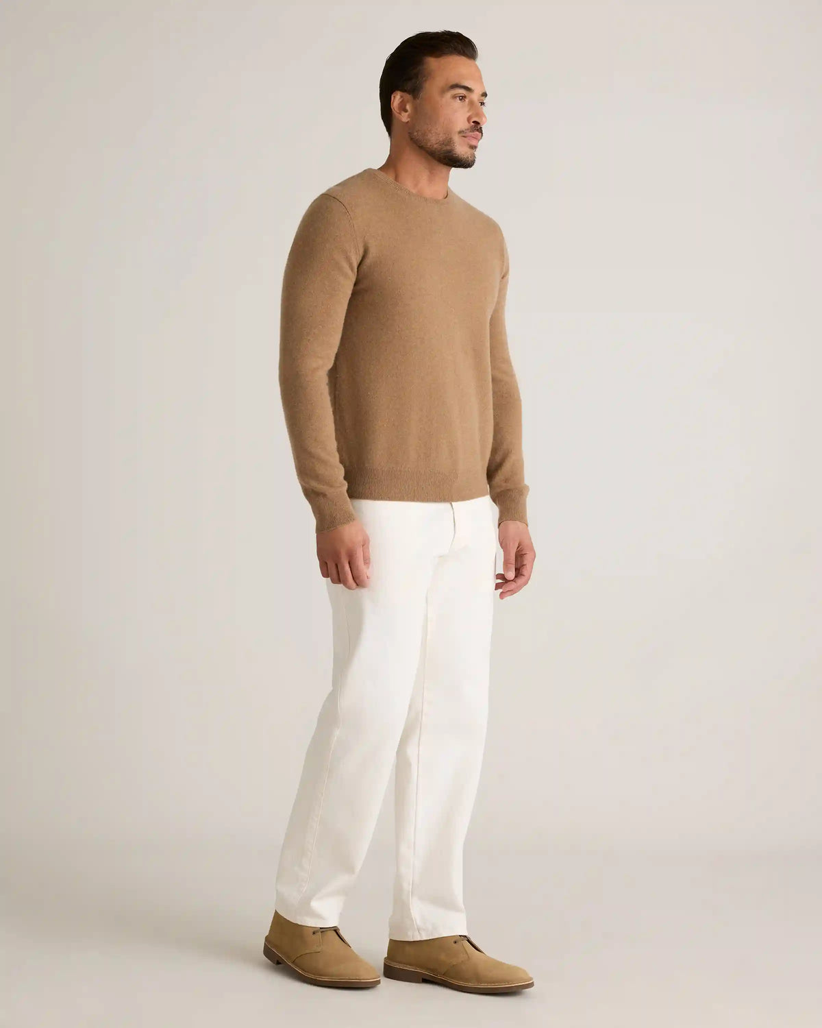Mongolian Cashmere Crewneck Sweater